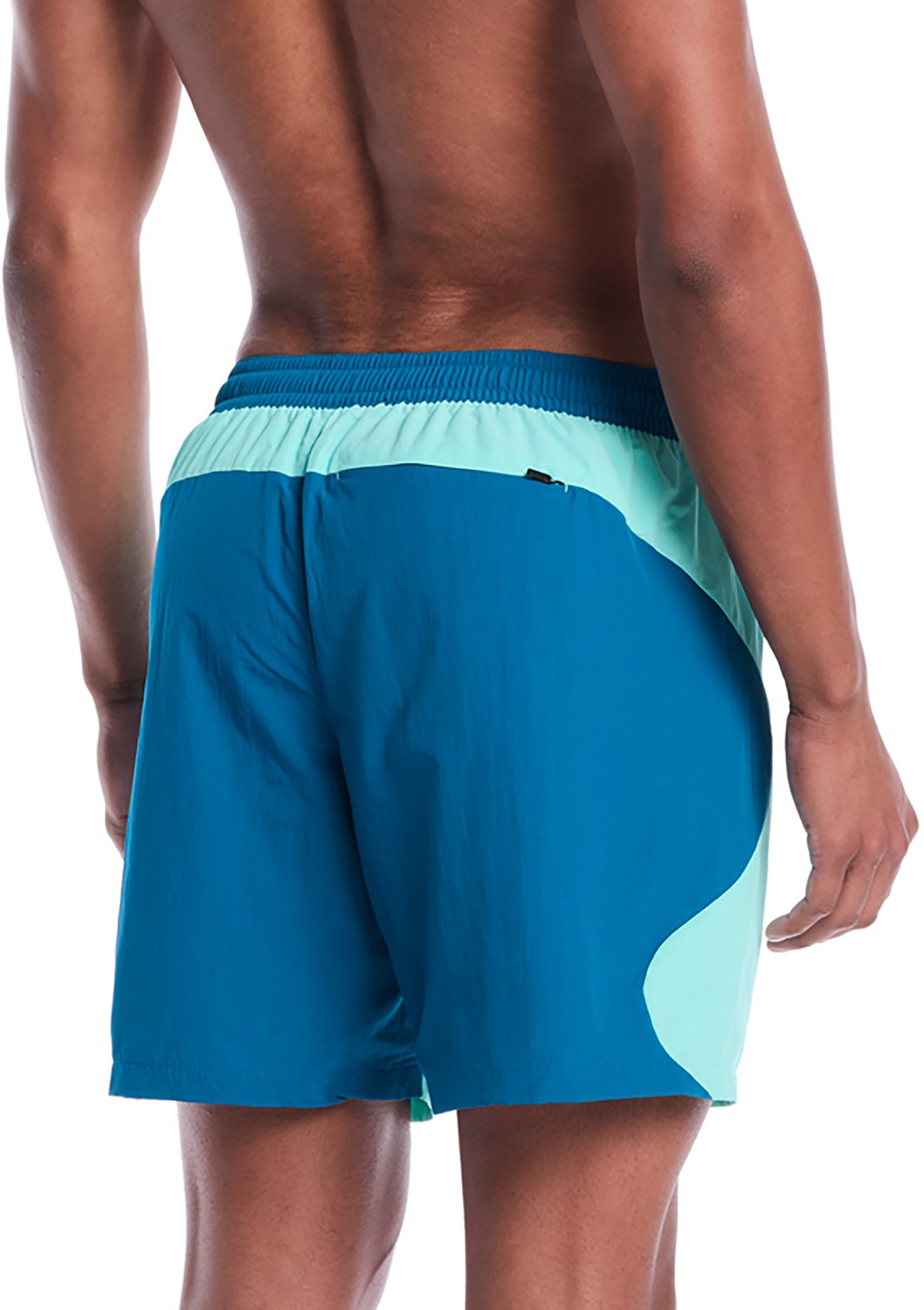 Nike Men's Zip Colorblock Fully Lined Volley Swim Shorts 7 in - view number 2