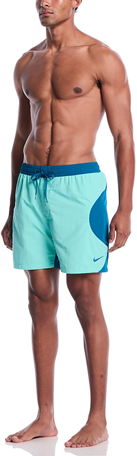 Nike Men's Zip Colorblock Fully Lined Volley Swim Shorts 7 in - view number 6
