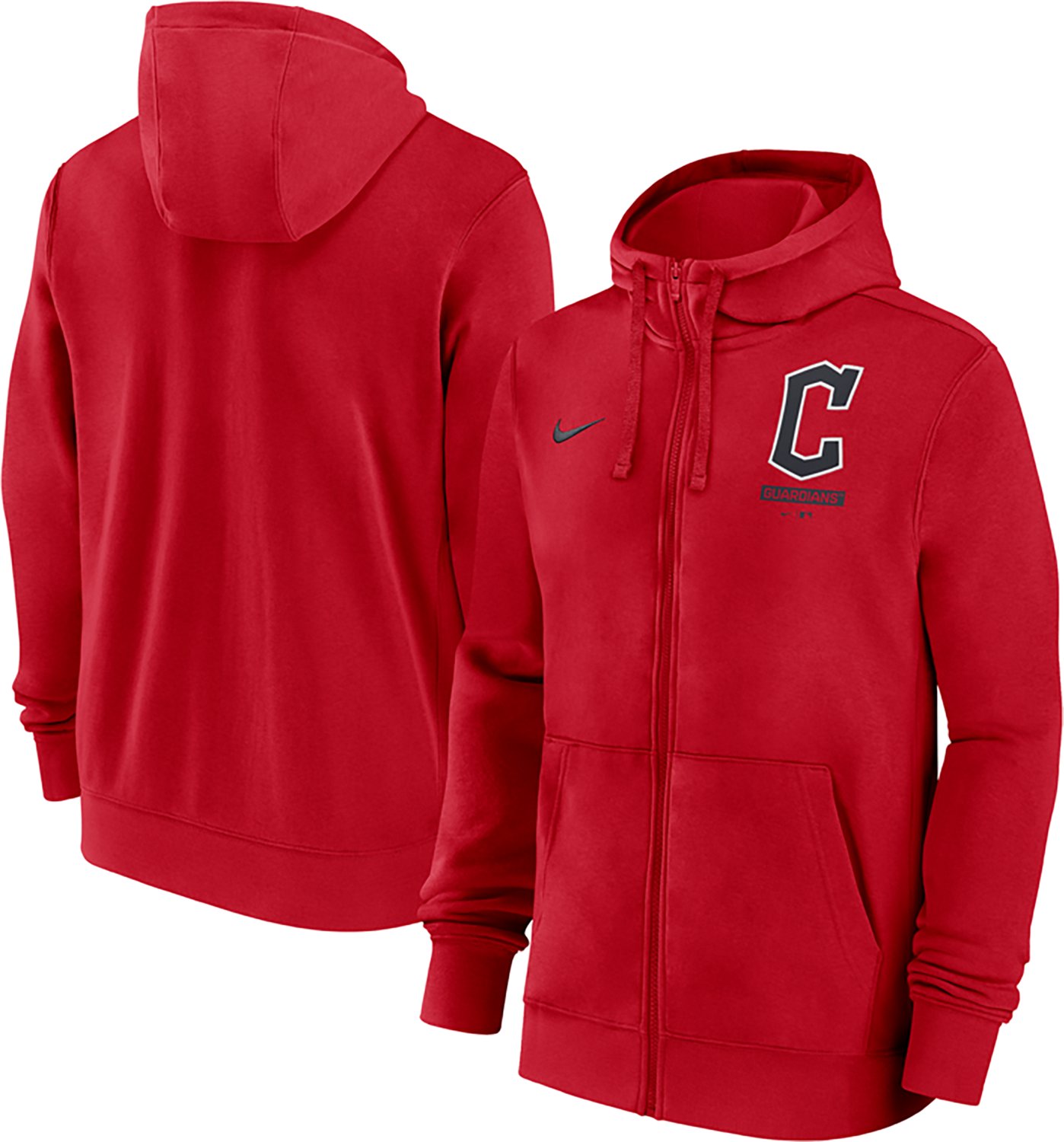 Nike Men's Cleveland Guardians Lockup Hoodie - view number 3