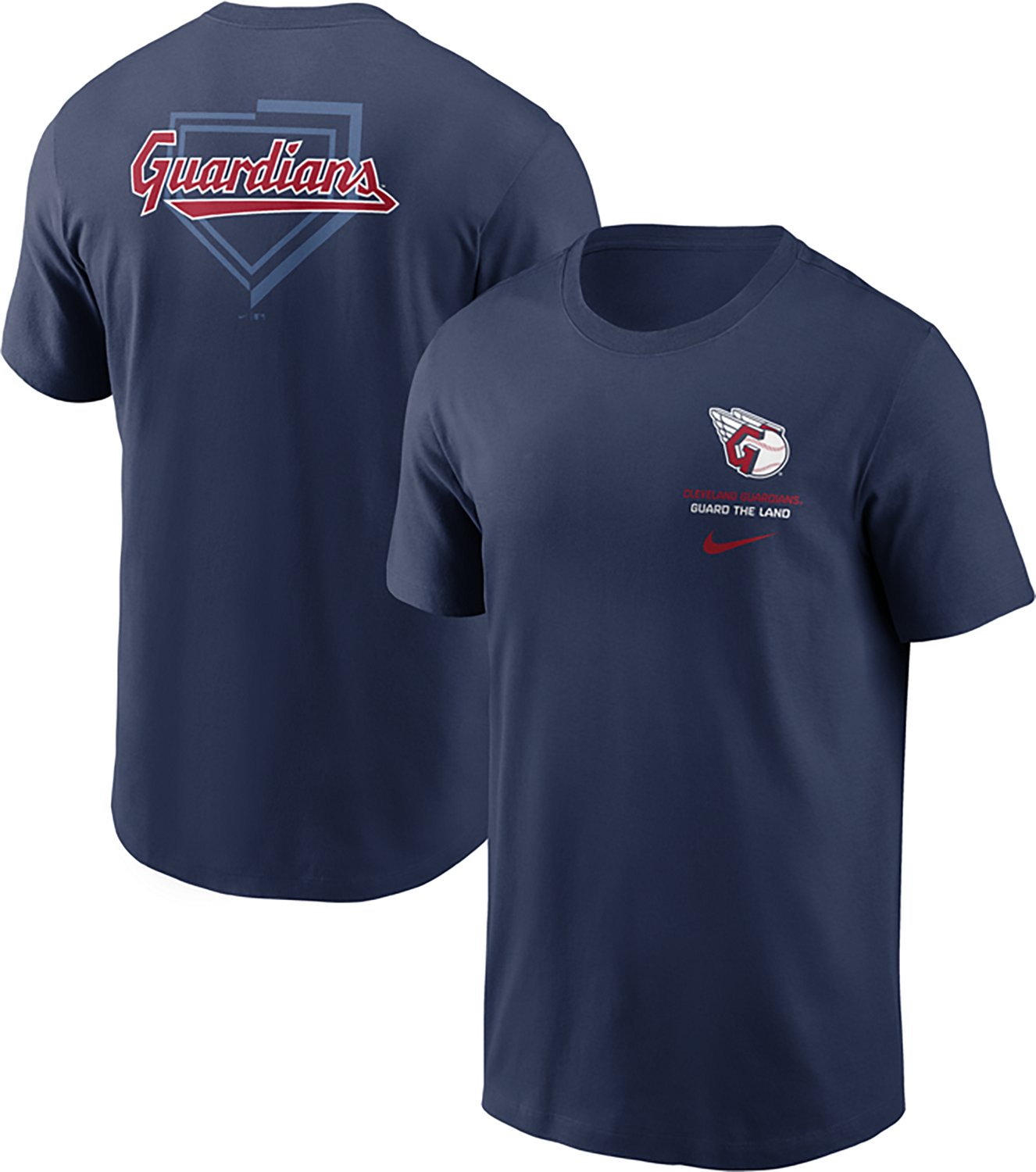 Nike Men's Cleveland Guardians 2 Hit T-Shirt - view number 3
