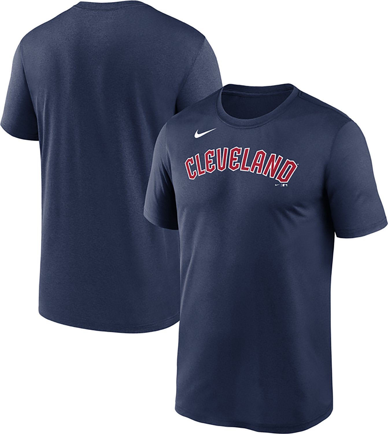 Nike Men's Cleveland Guardians Legend Wordmark T-Shirt - view number 3