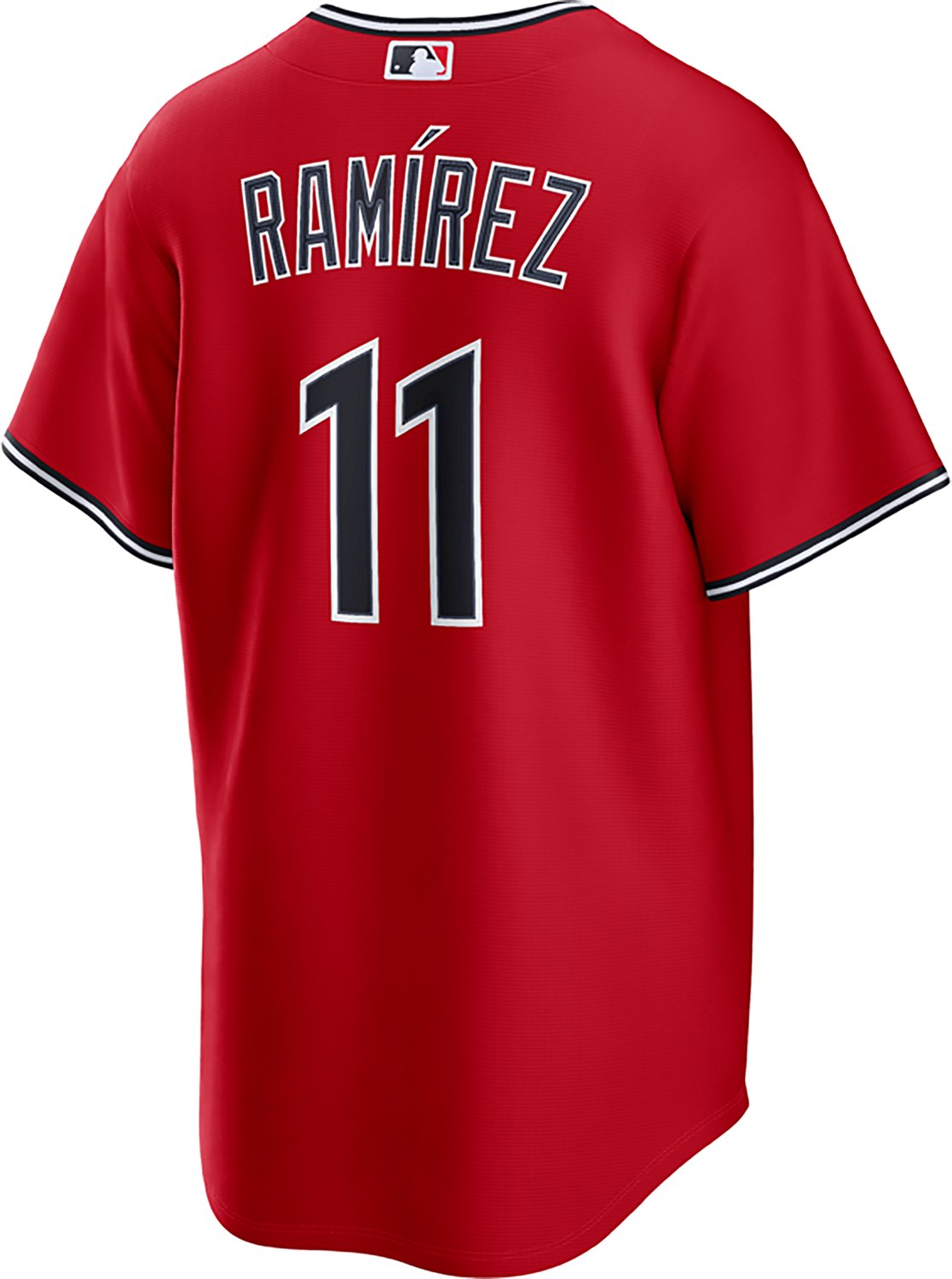 Nike Men's Cleveland Guardians Alt 2 Limited Jose Ramirez N&N Jersey - view number 2