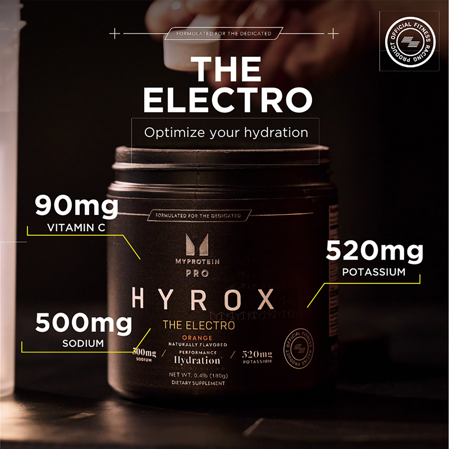 MyProtein HYROX THE Electro Hydration Mix - 30 servings - view number 3