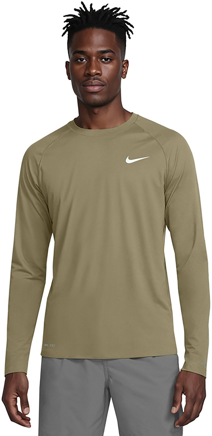 Nike Men's Essential Long Sleeve Hydroguard Rash Guard