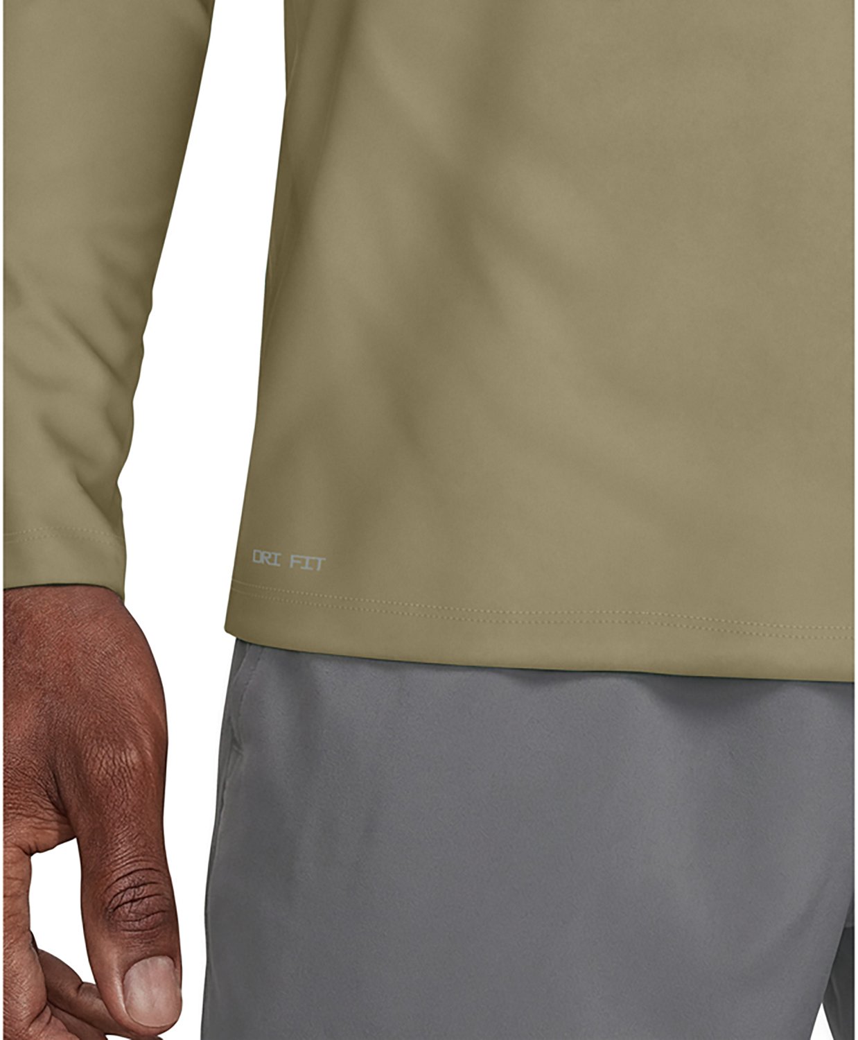 Nike Men's Essential Long Sleeve Hydroguard Rash Guard - view number 5