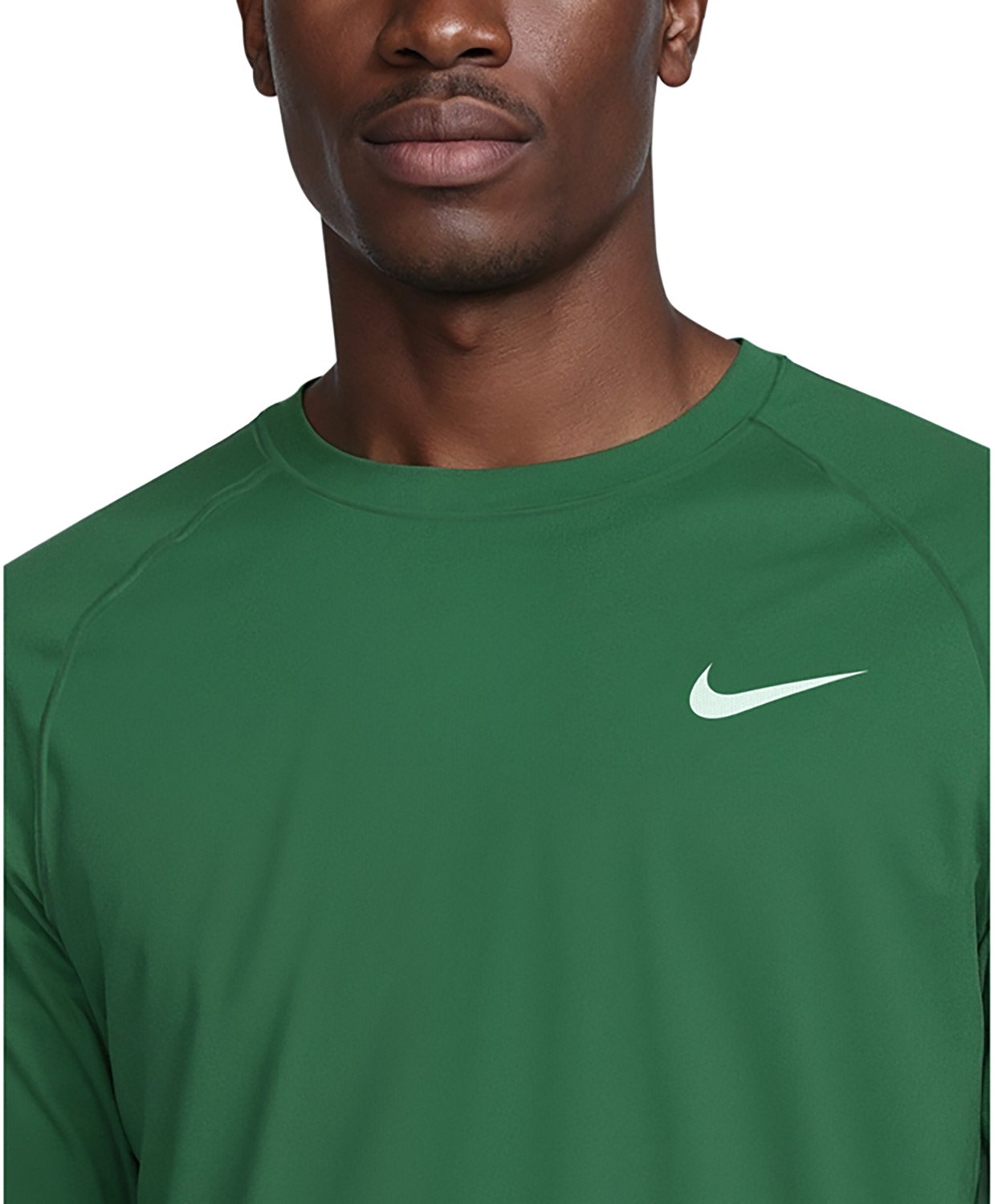 Nike Men's Essential Long Sleeve Hydroguard Rash Guard - view number 3