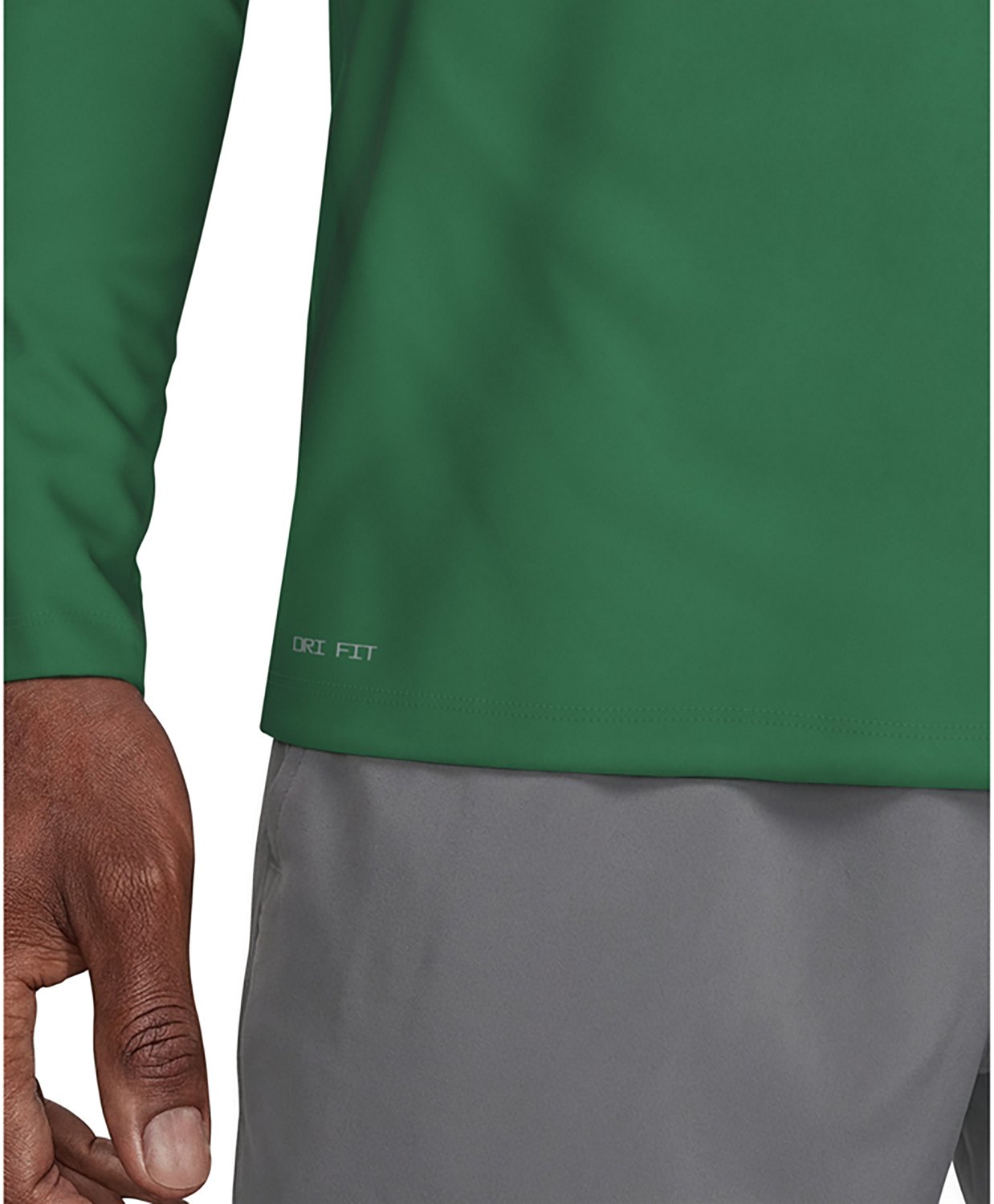 Nike Men's Essential Long Sleeve Hydroguard Rash Guard - view number 5