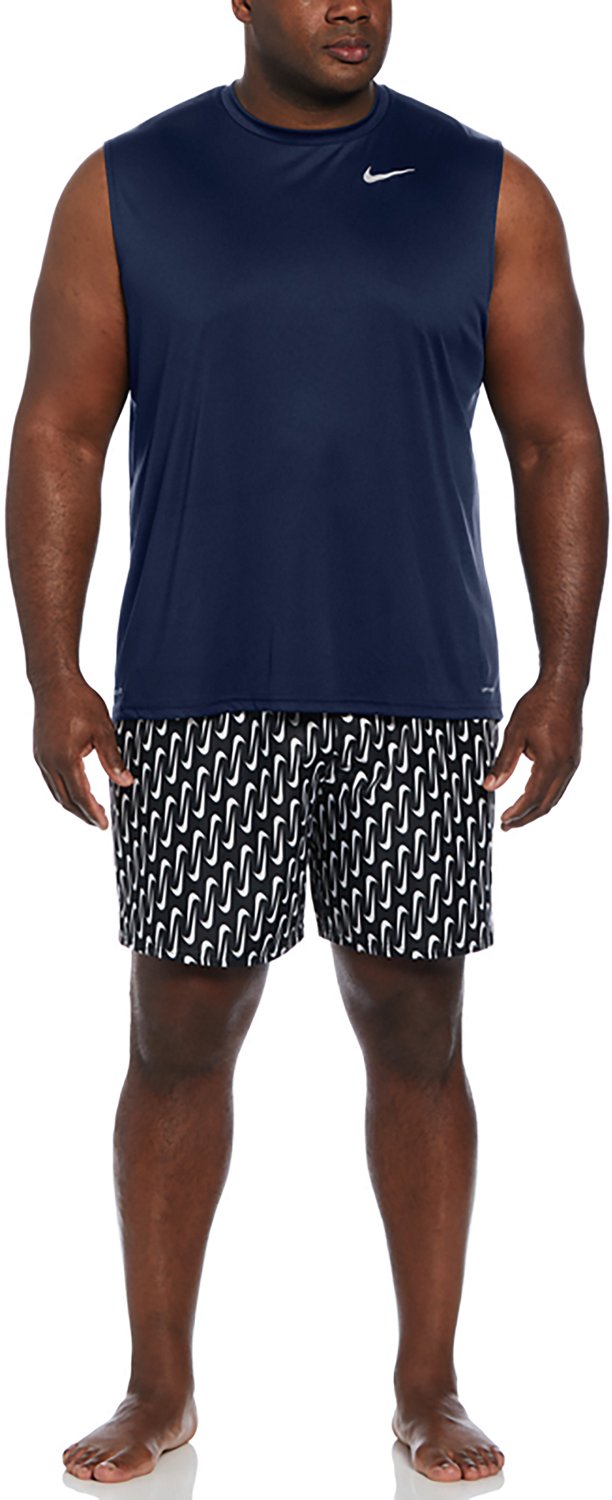 Nike Men's Swim Essential Sleeveless Hydroguard Swim Top - view number 3