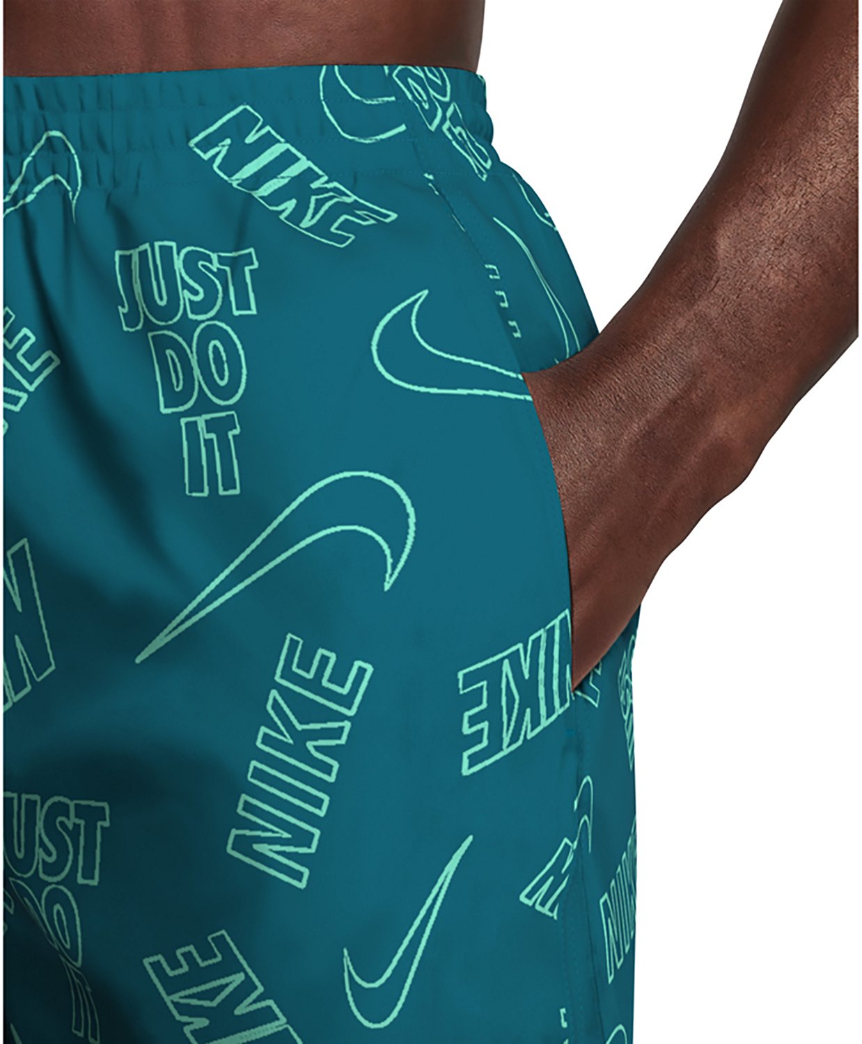 Nike Men’s Breaker Multi Print Volley Swim Shorts 7 in - view number 5