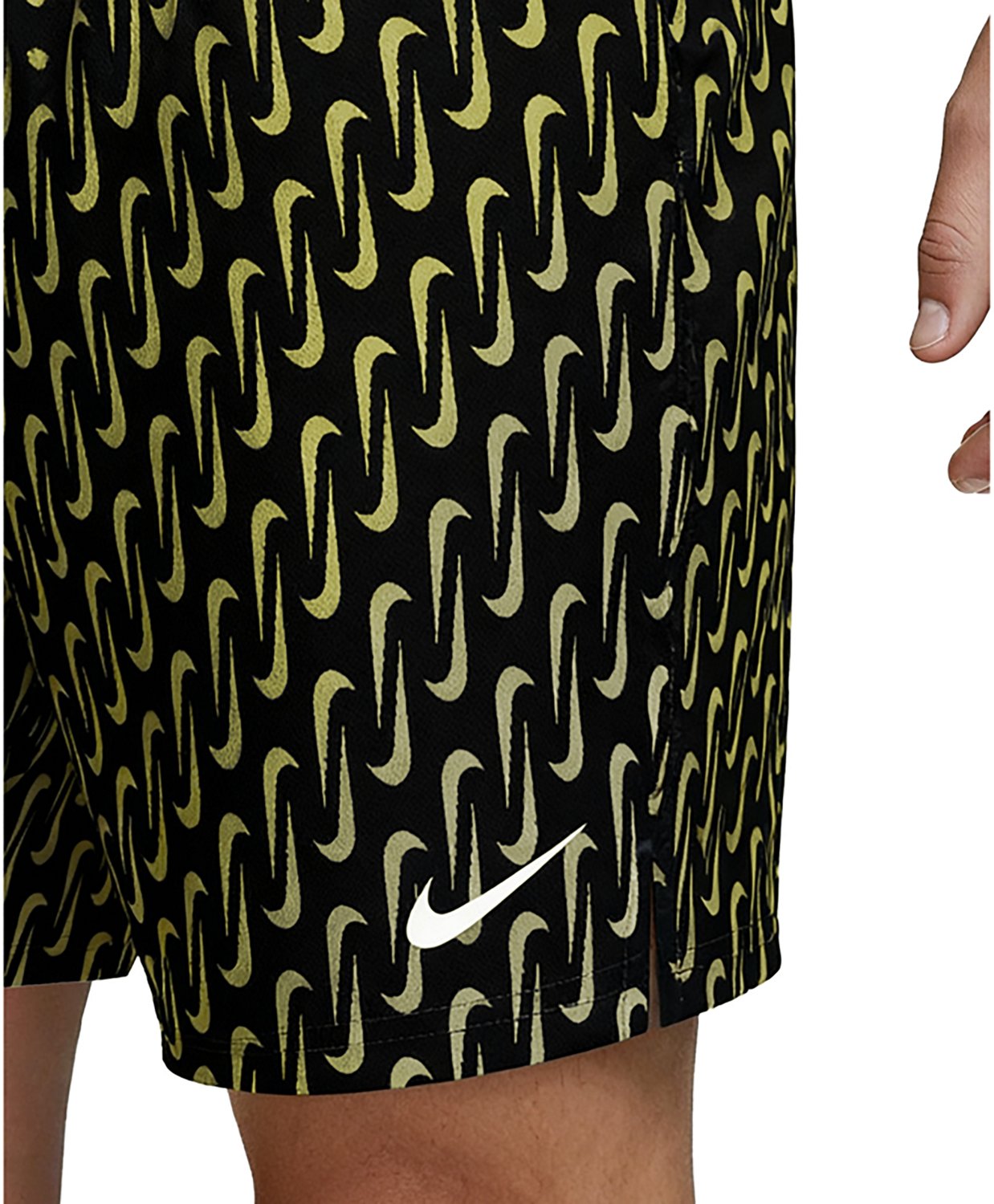Nike Men’s Breaker Swoosh Link Volley Swim Shorts 7 in - view number 4