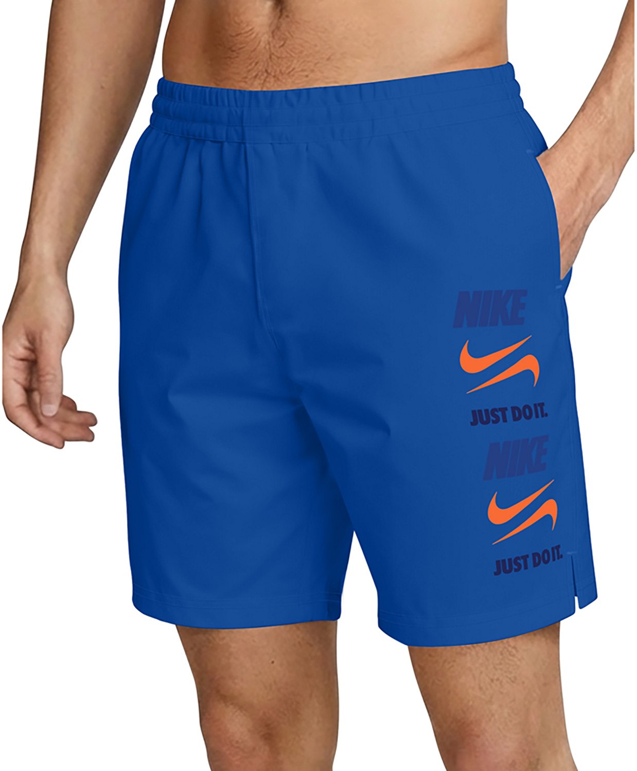 Nike Men’s Breaker Swoosh Link Volley Swim Shorts 7 in