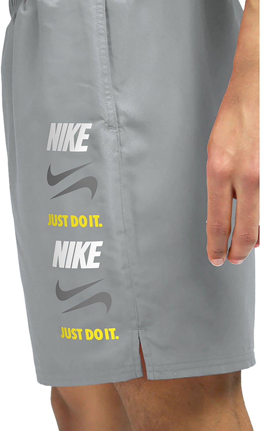 Nike Men’s Breaker Swoosh Link Volley Swim Shorts 7 in - view number 3