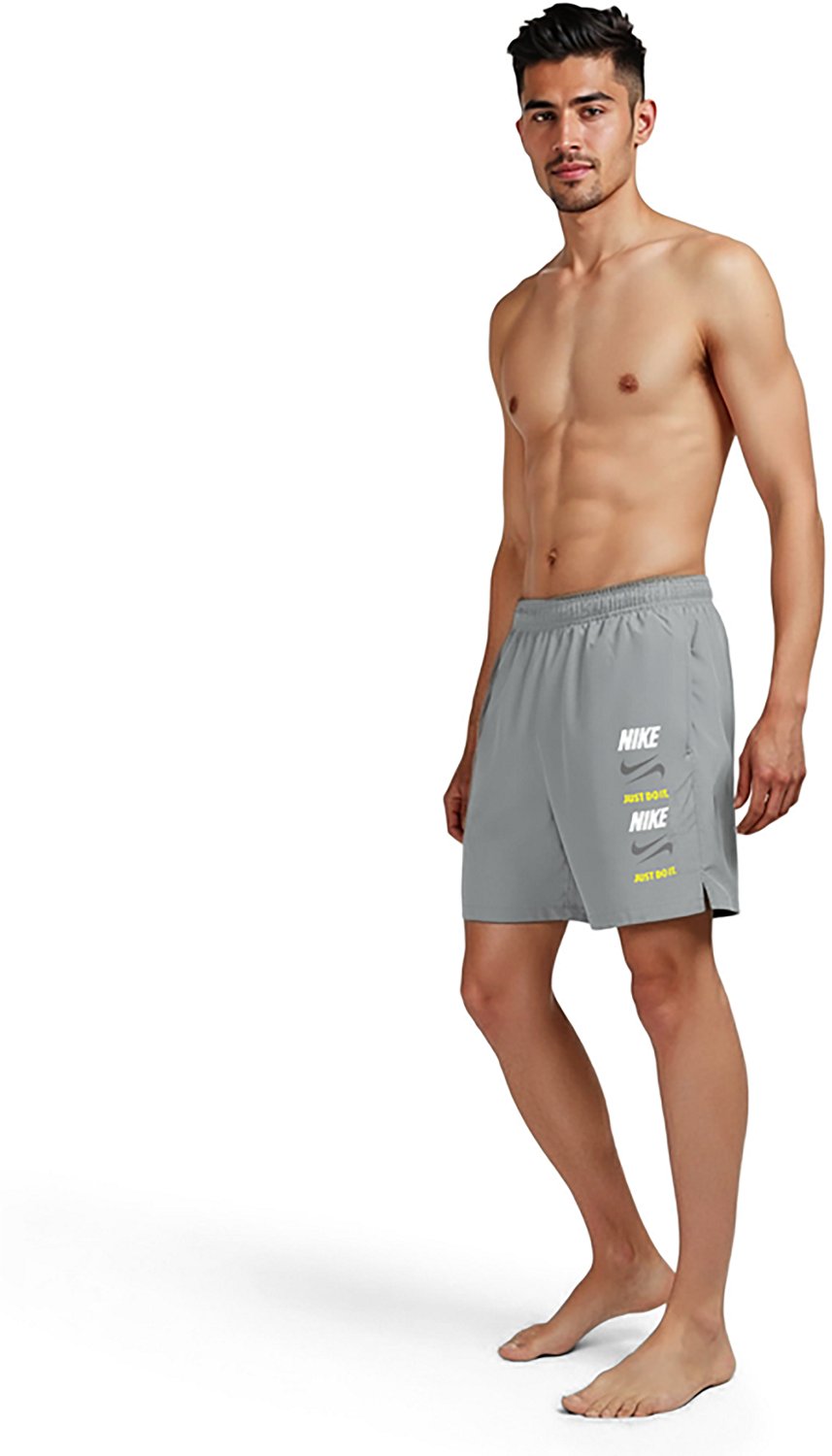 Nike Men’s Breaker Swoosh Link Volley Swim Shorts 7 in - view number 6