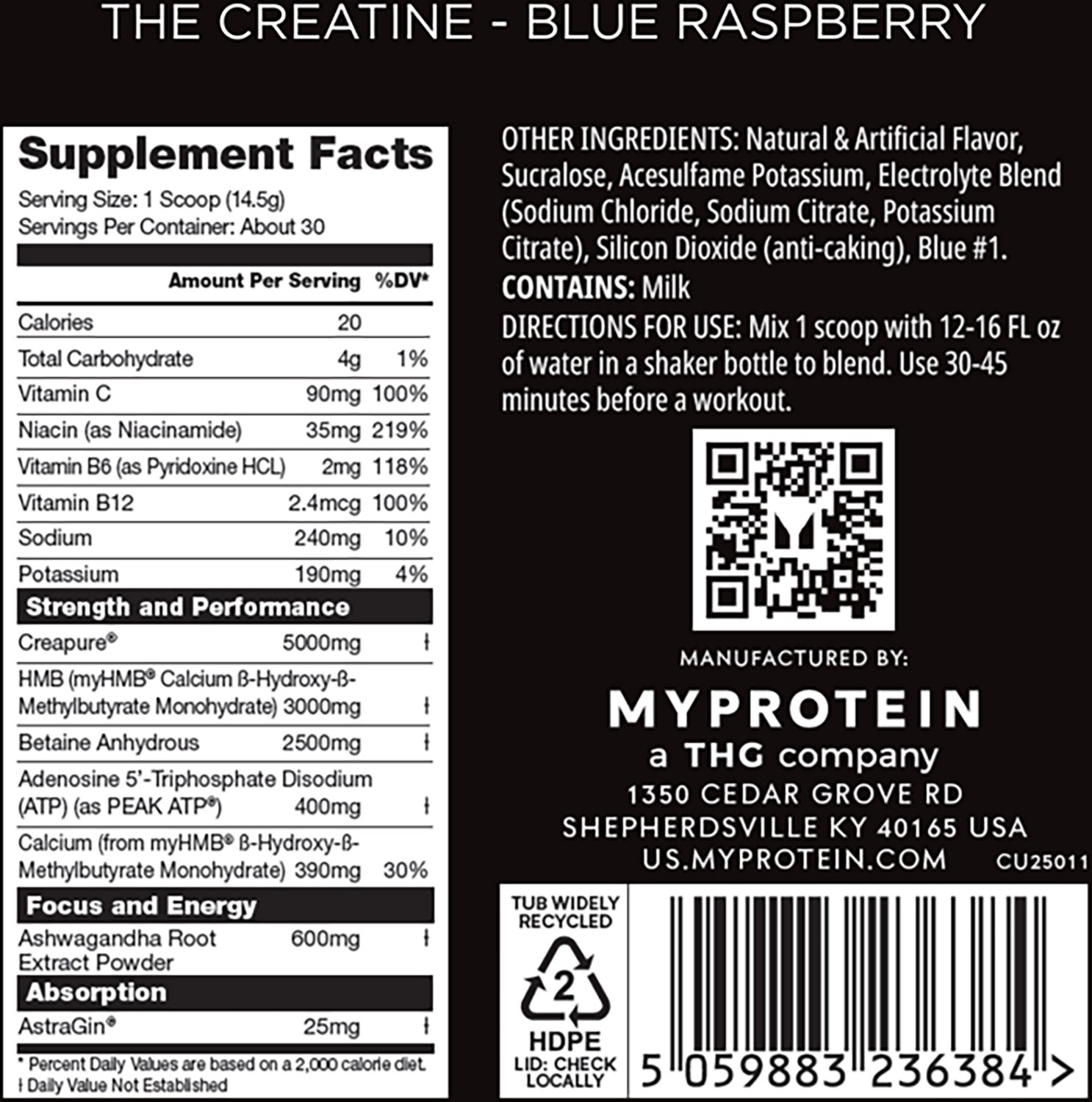 MyProtein HYROX THE Creatine - 30 servings - view number 3