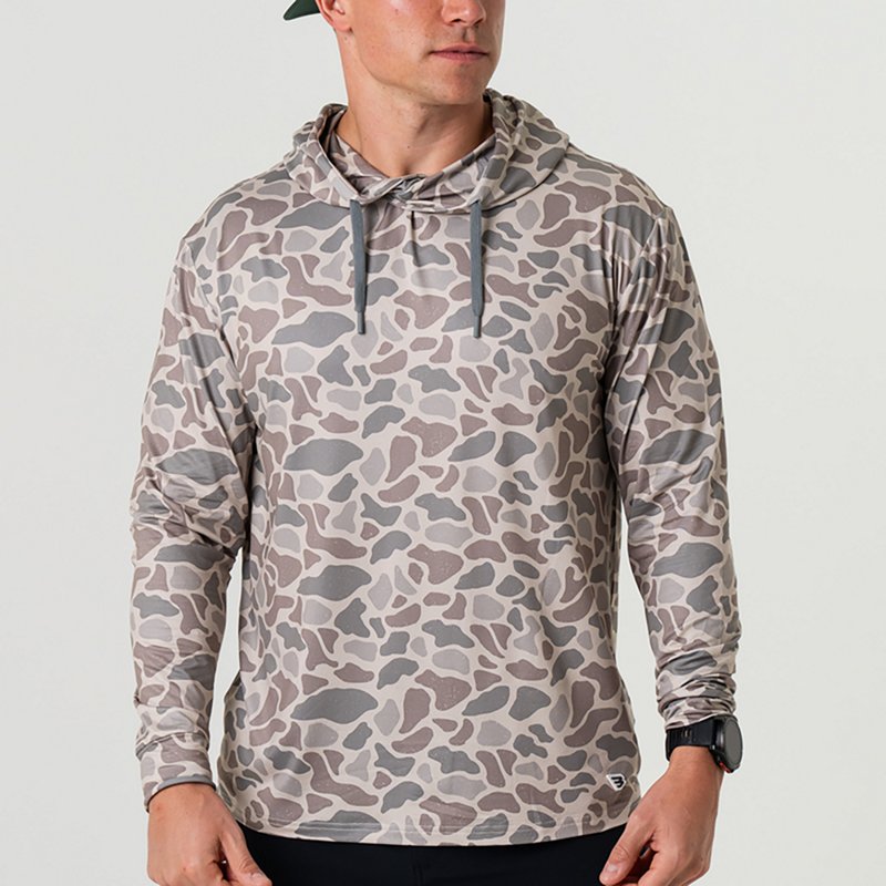 BURLEBO Performance Hoodie - Classic Deer Camo