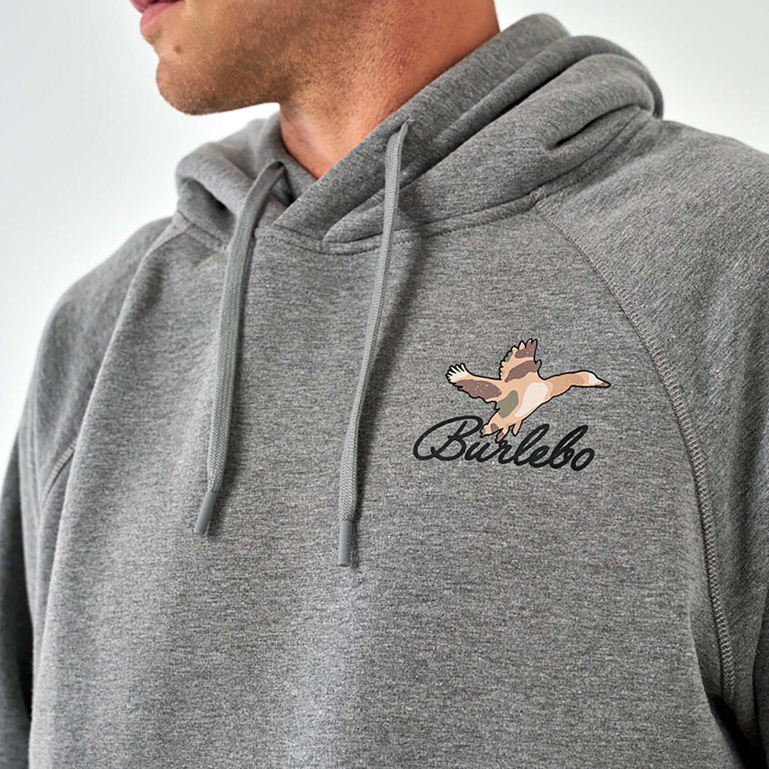 BURLEBO Men's Fleece Pullover Hoodie - view number 3