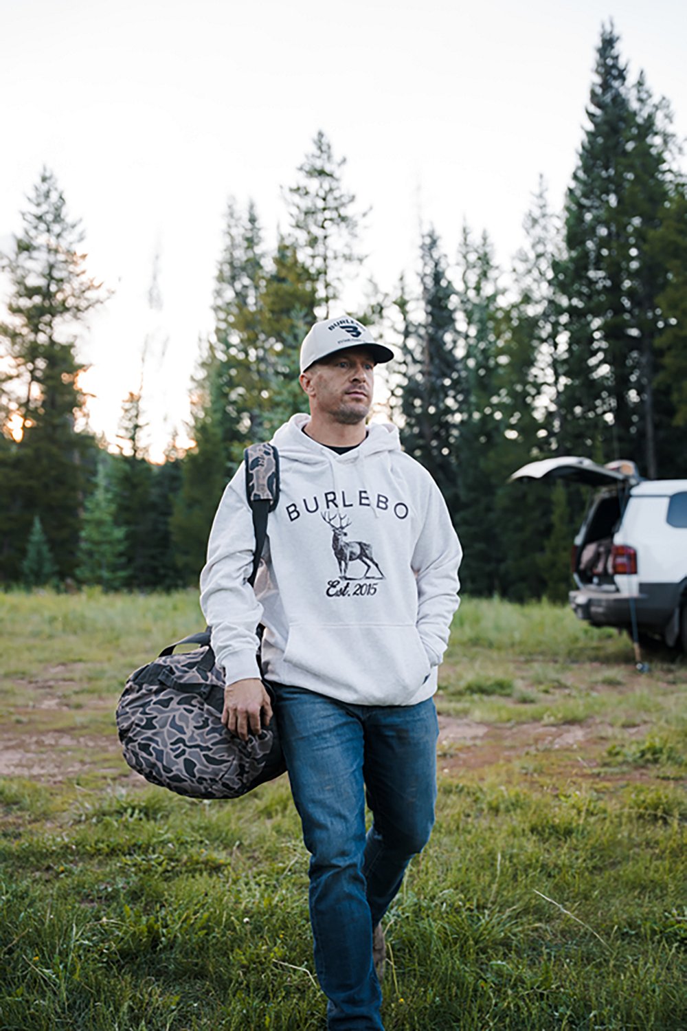 BURLEBO Men's Fleece Pullover Hoodie - view number 8