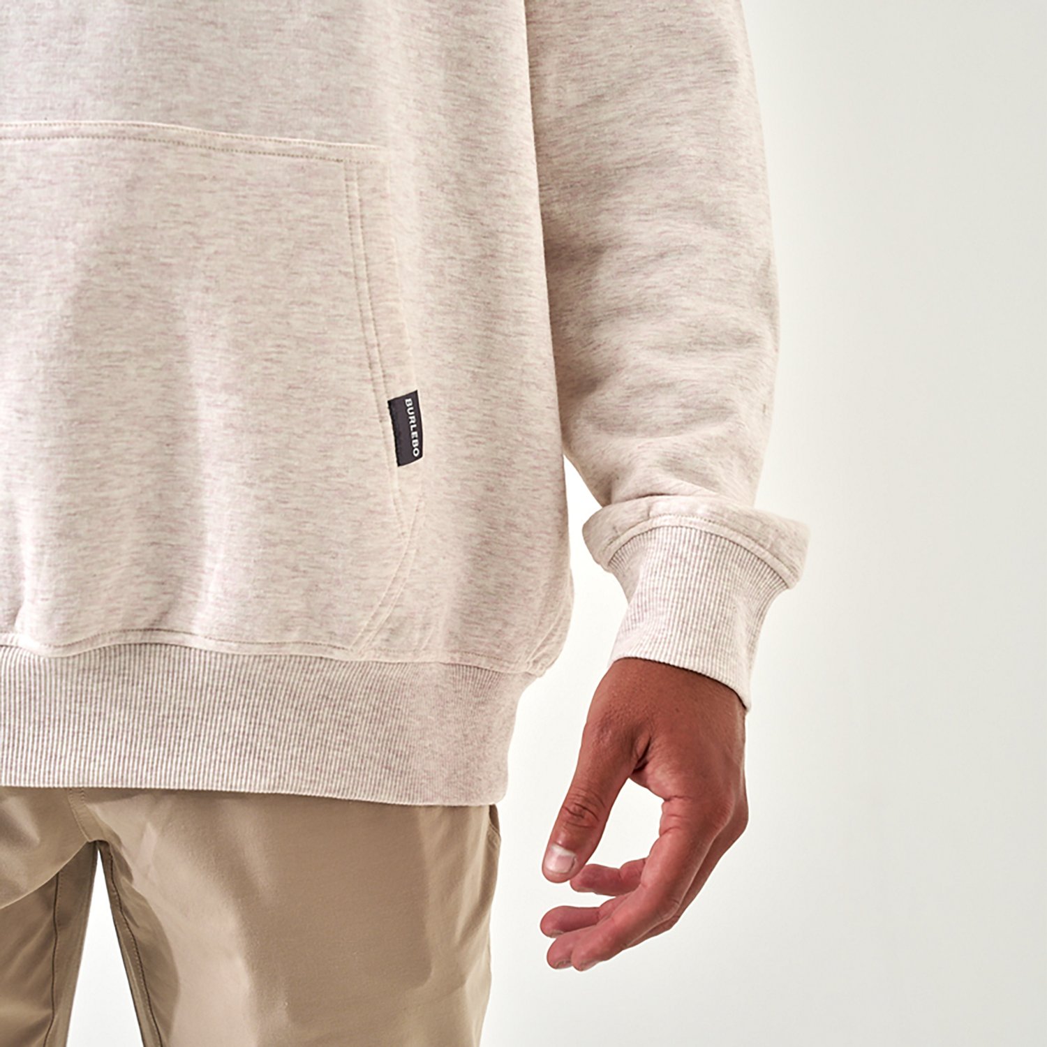 BURLEBO Men's Fleece Pullover Hoodie - view number 4