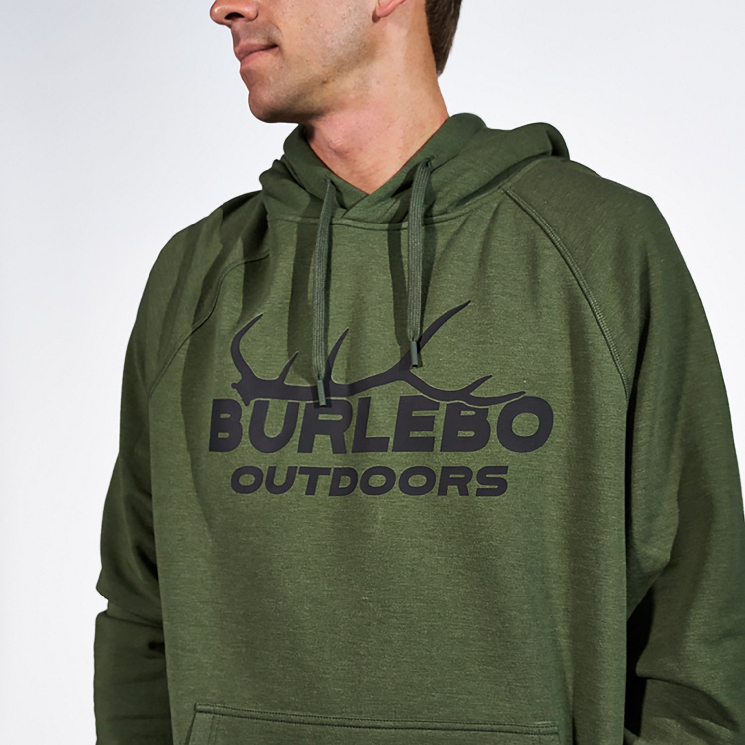 BURLEBO Men's Fleece Pullover Hoodie - view number 5