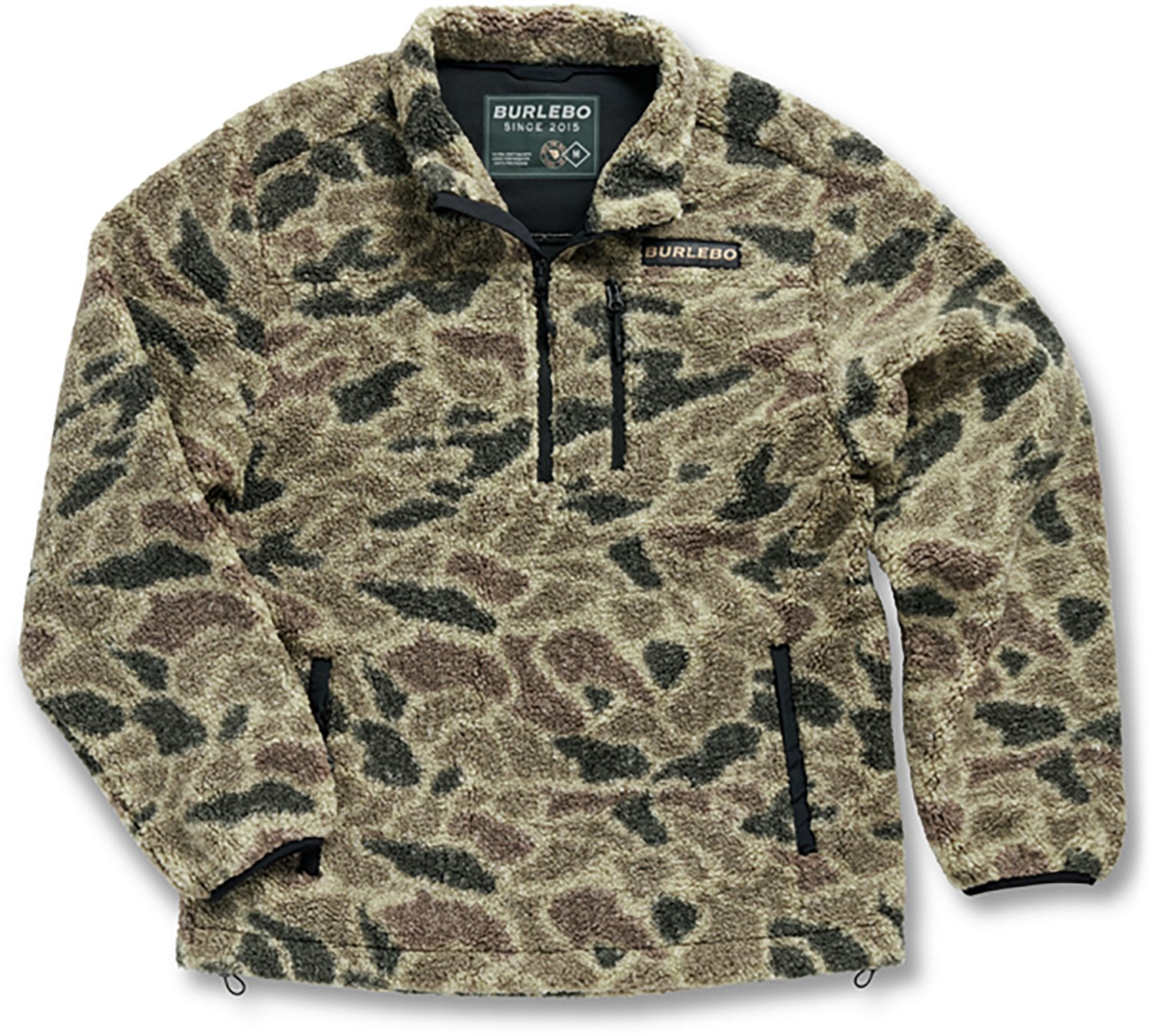 BURLEBO Men's Rocky Mountain Quarter Zip Pullover - view number 8