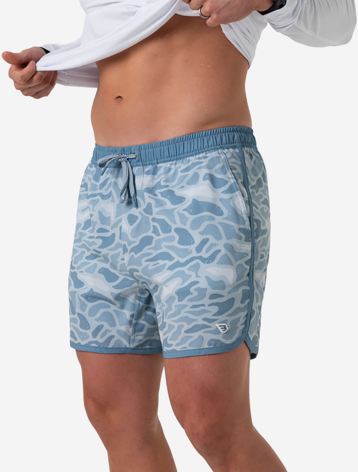 BURLEBO Men's Swim Trunks 6.25 in - view number 2