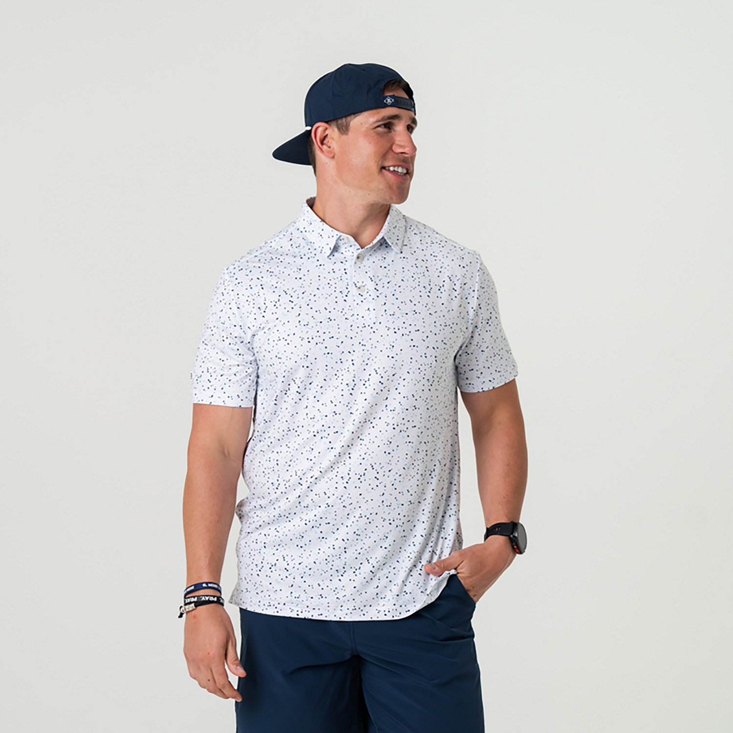 BURLEBO Men's Performance Polo Shirt - view number 3