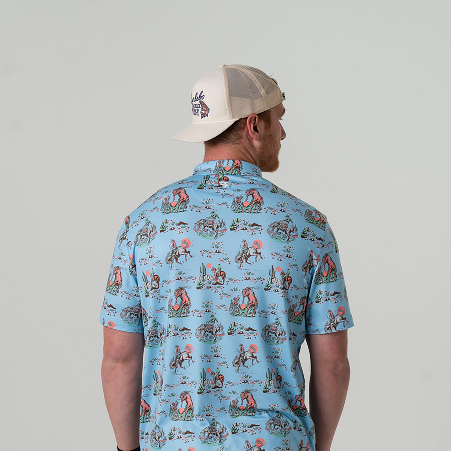 BURLEBO Men's Performance Polo Shirt - view number 2