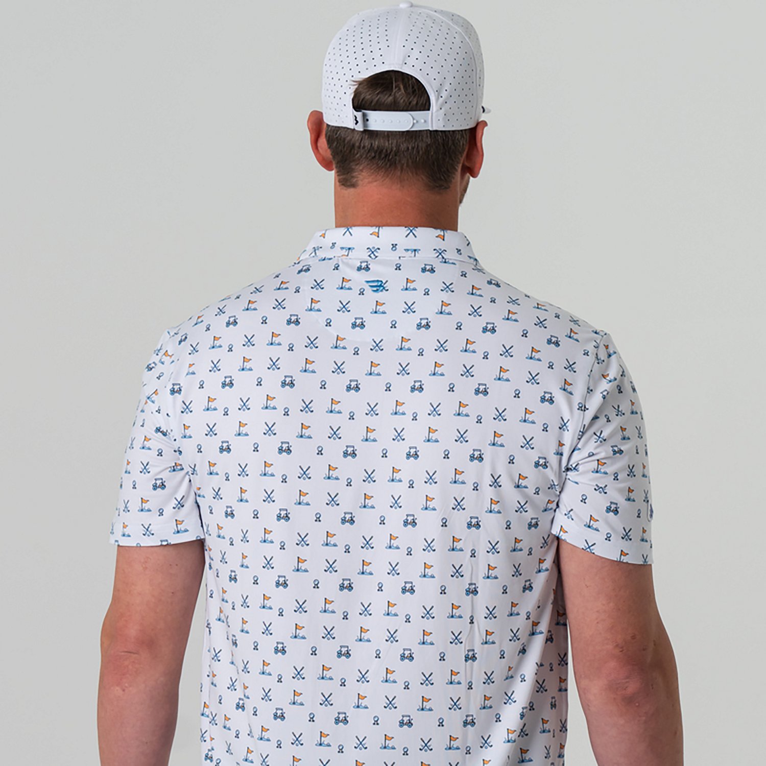 BURLEBO Men's Performance Polo Shirt - view number 2