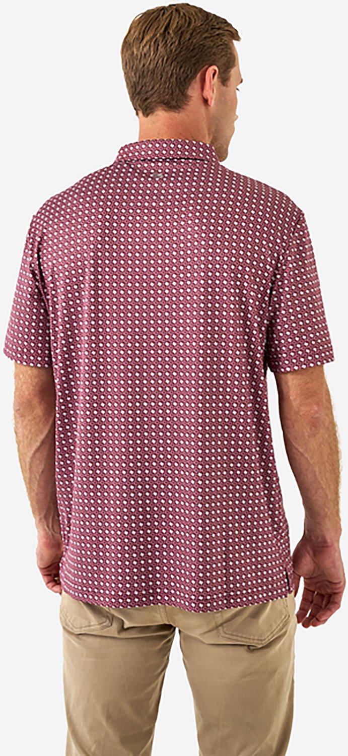 BURLEBO Men's Texas Pride Performance Polo Shirt - view number 2