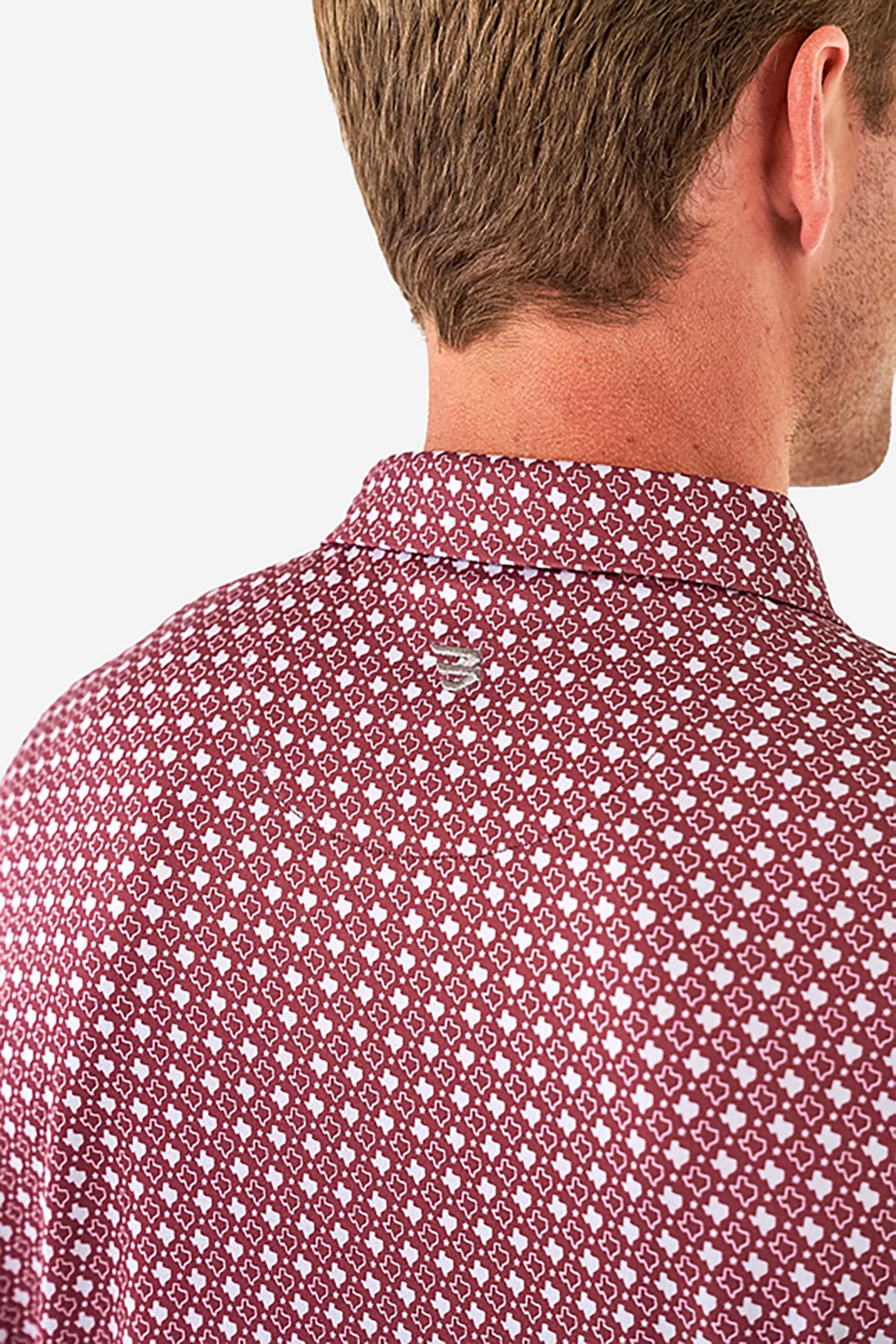 BURLEBO Men's Texas Pride Performance Polo Shirt - view number 5