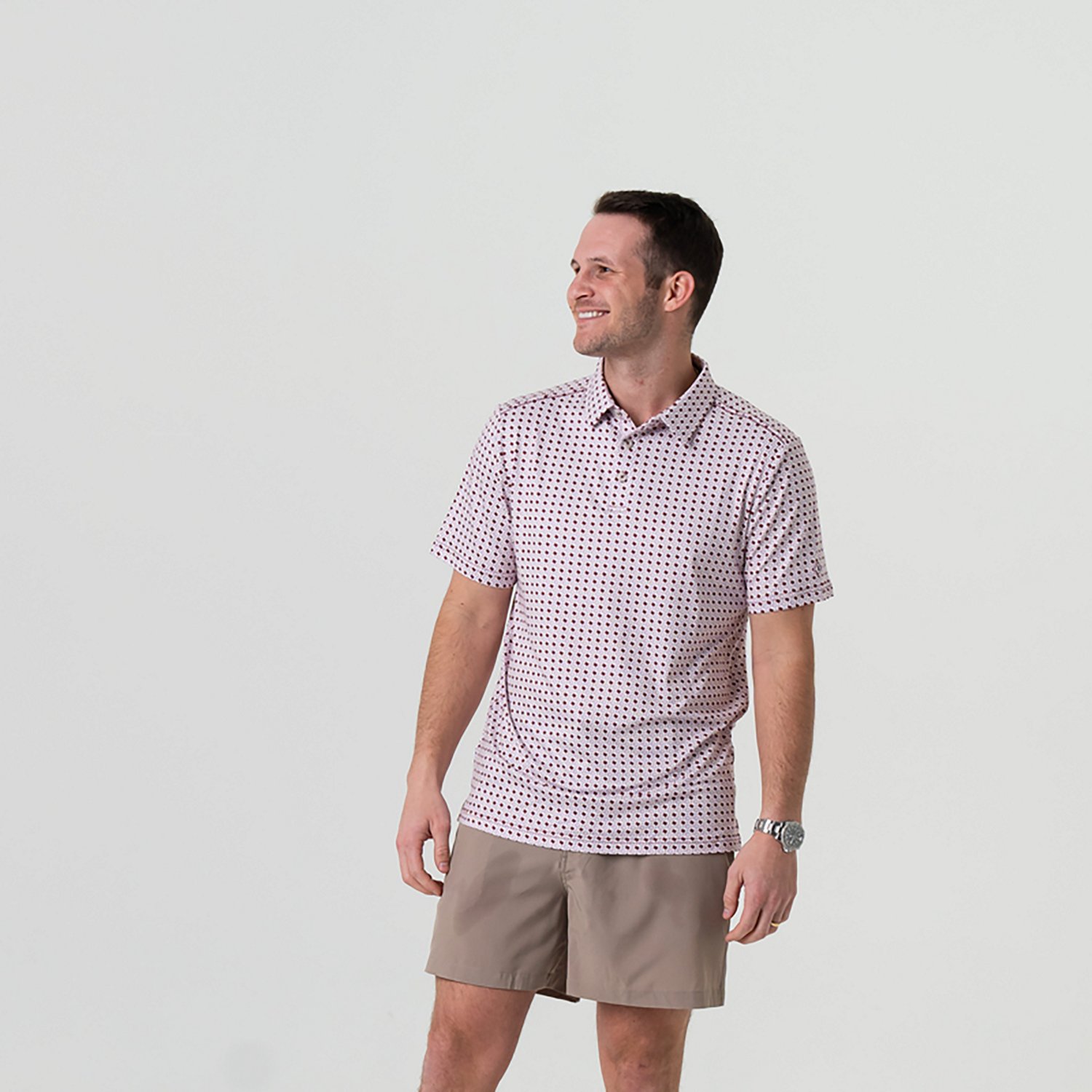 BURLEBO Men's Texas Pride Performance Polo Shirt - view number 3