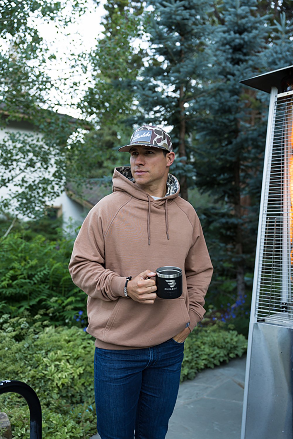 Burlebo Men's Patch Camo Cap                                                                                                     - view number 2