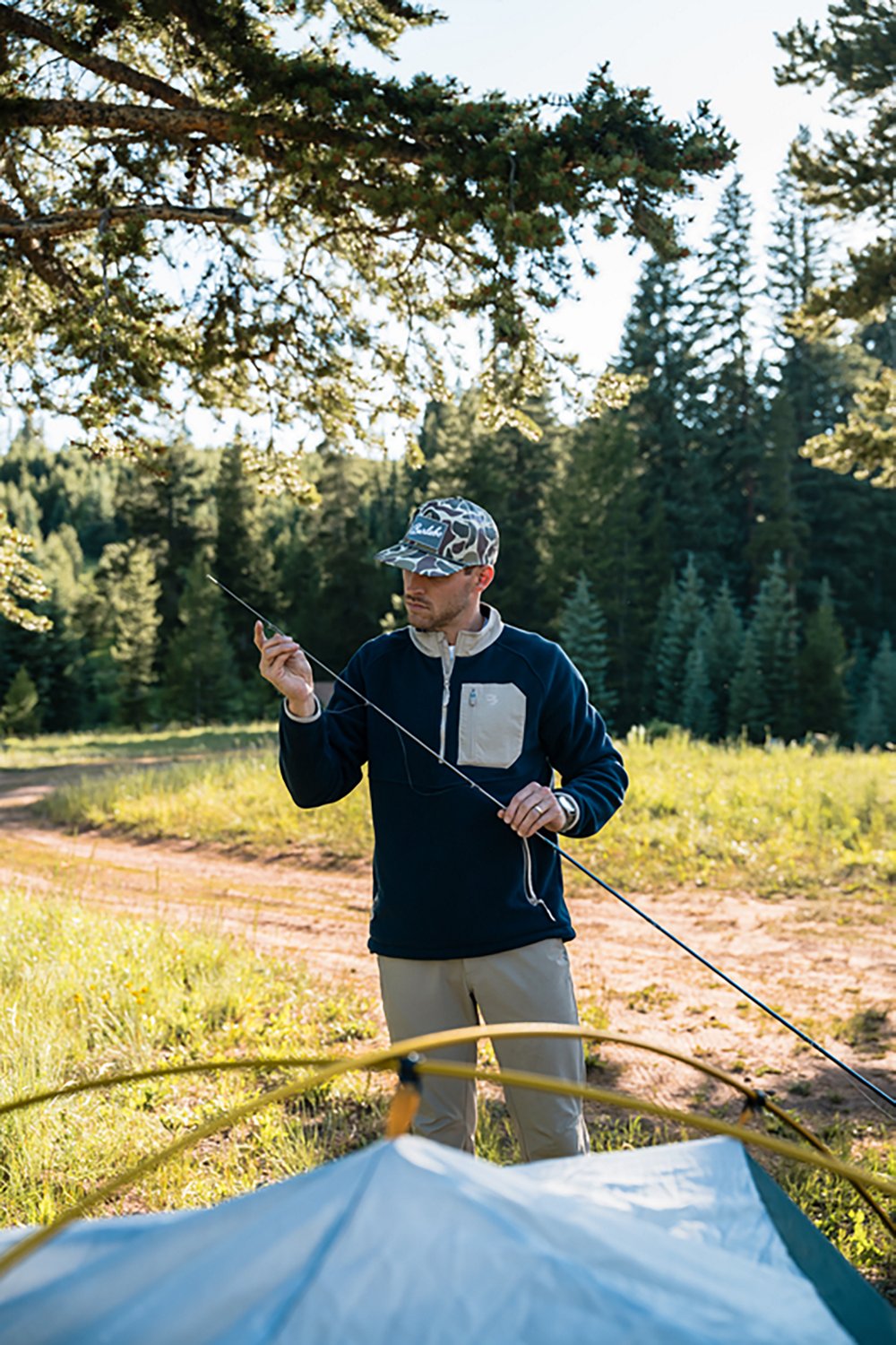 Burlebo Men's Patch Camo Cap                                                                                                     - view number 3