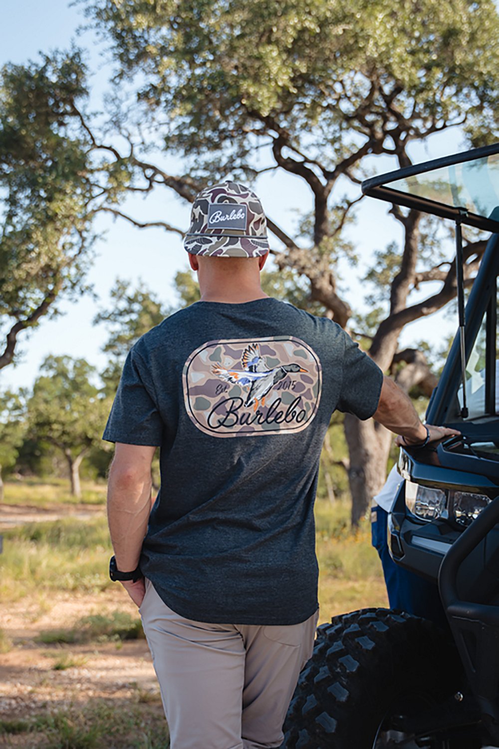 Burlebo Men's Patch Camo Cap                                                                                                     - view number 5