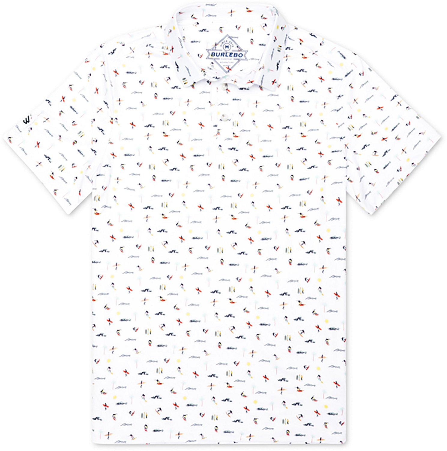 BURLEBO Boys' Performance Polo Shirt                                                                                             - view number 5