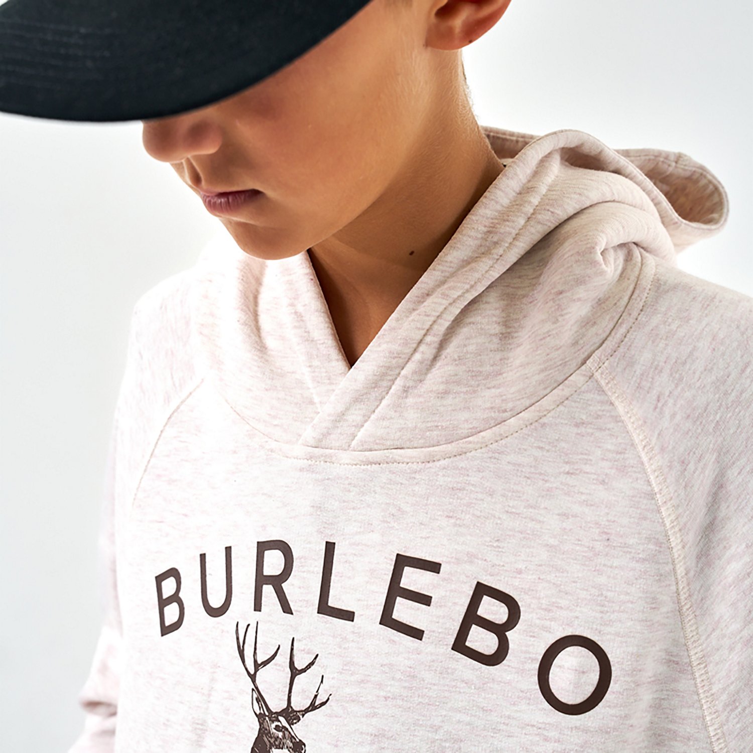 Burlebo Boys' Whitetail Deer Hoodie - view number 3