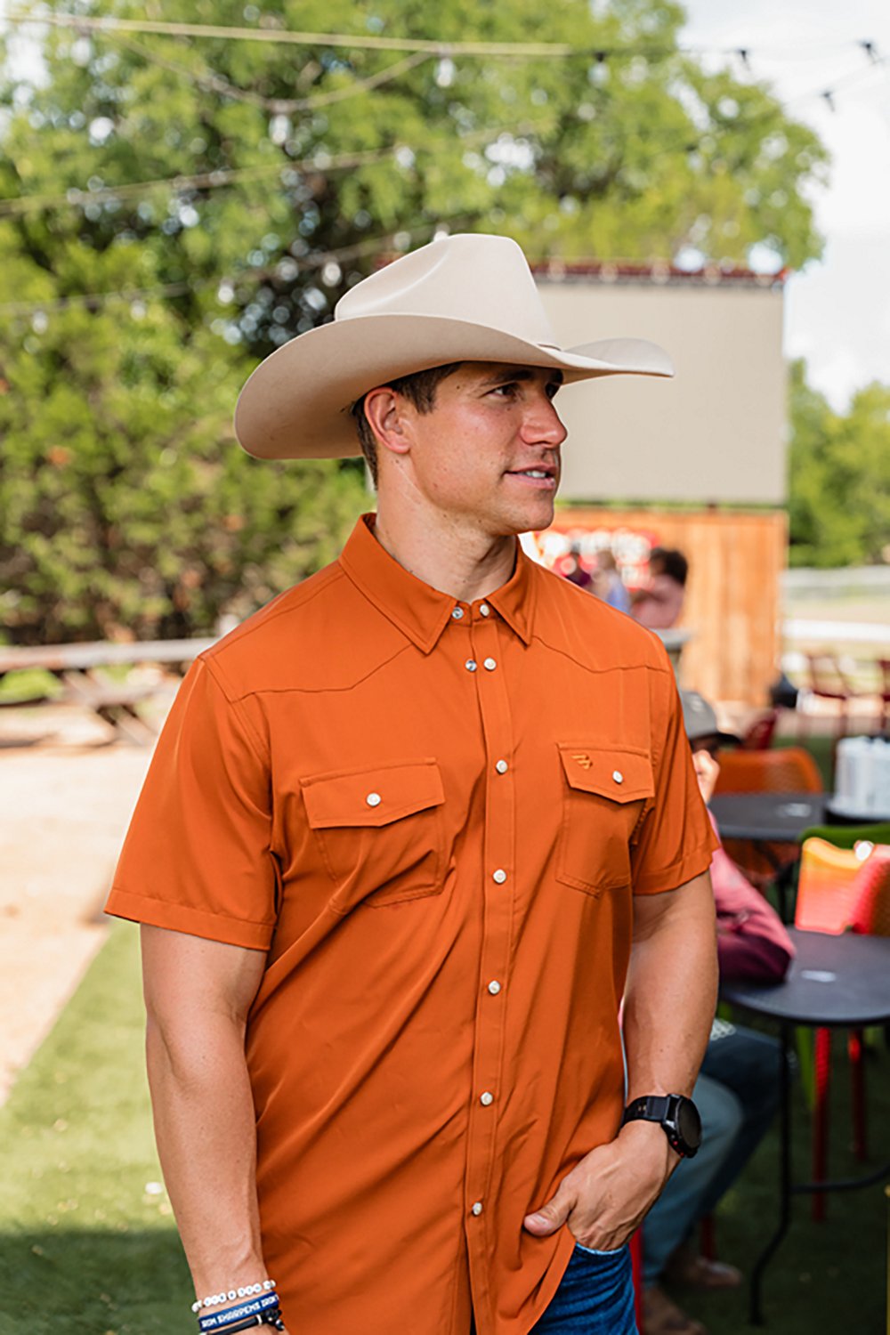 BURLEBO Men's Performance Western Shirt - view number 6