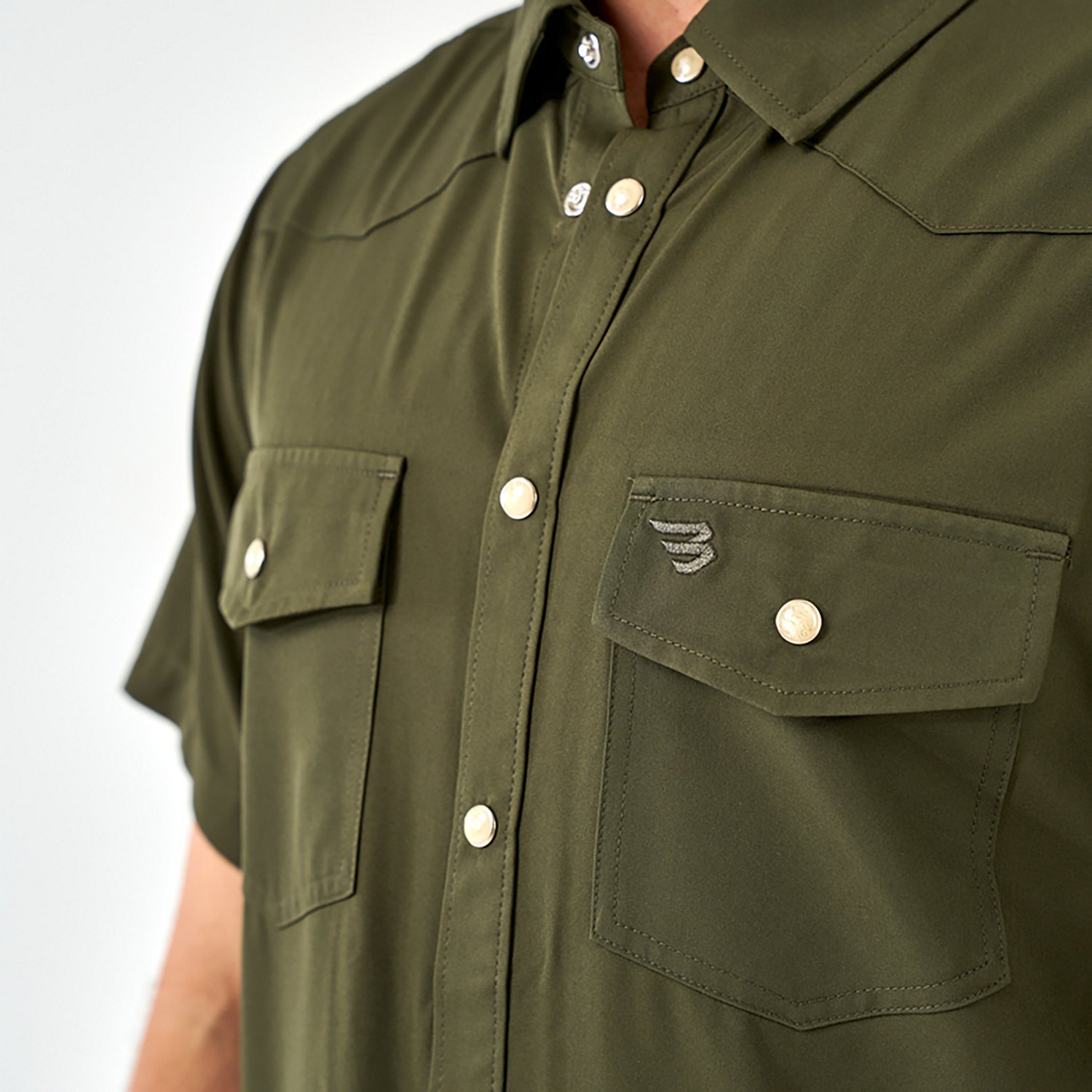 BURLEBO Men's Performance Western Shirt - view number 3