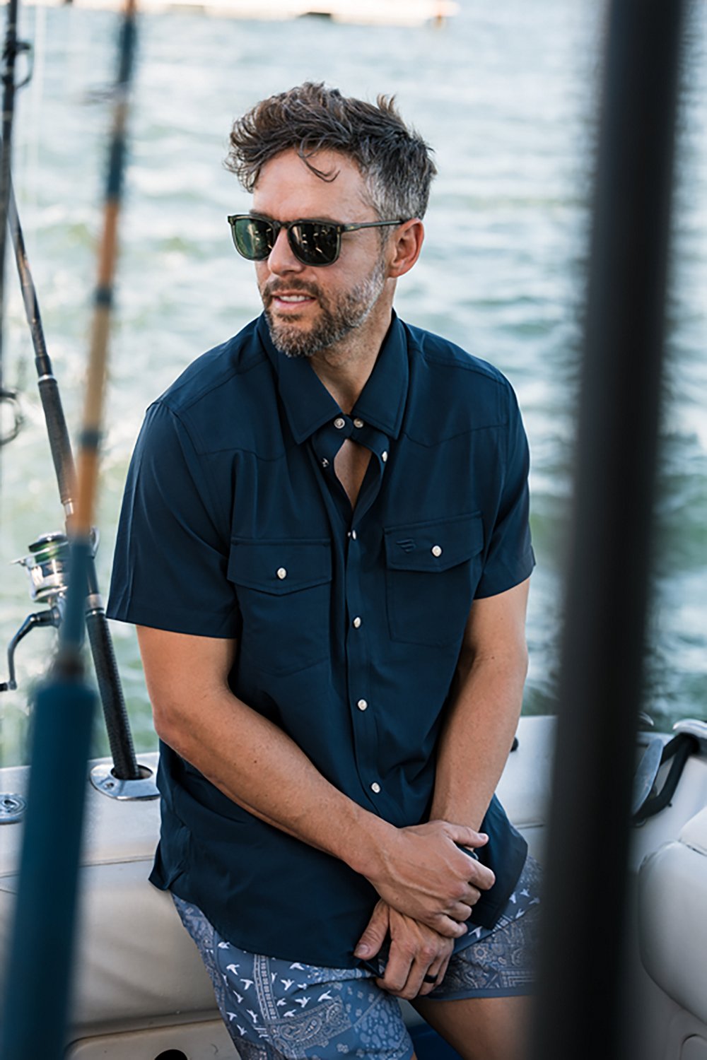 BURLEBO Men's Performance Western Shirt - view number 6