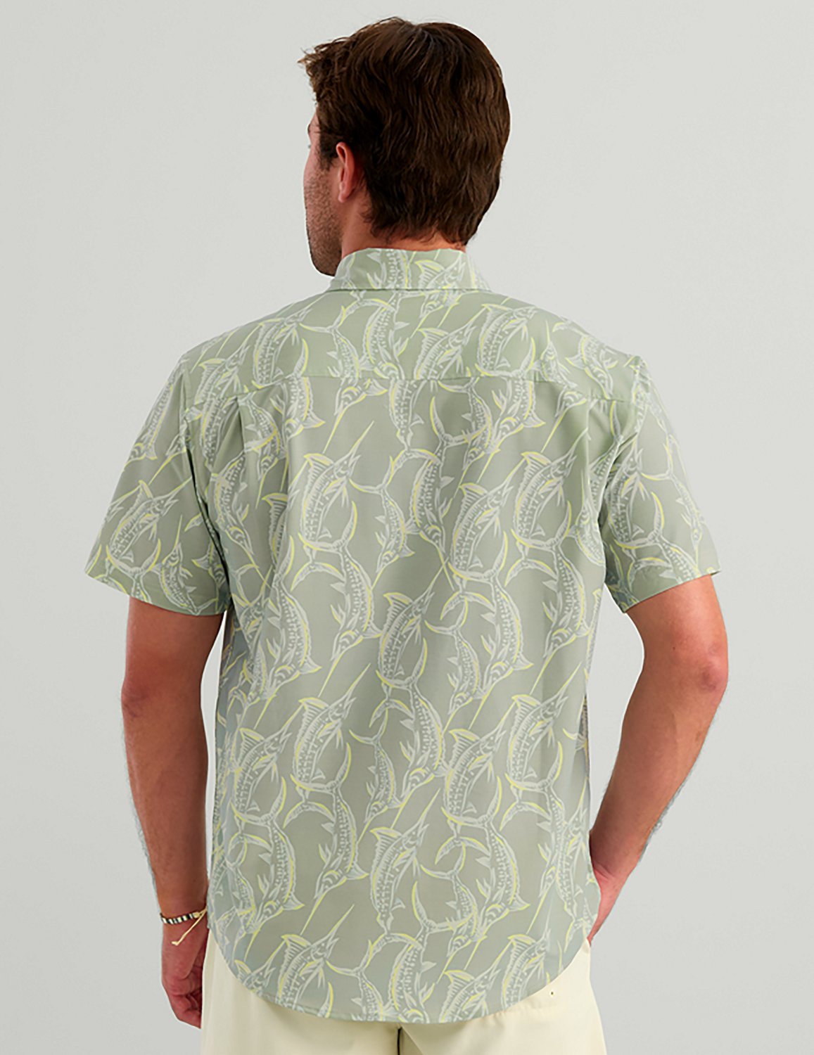 HUK Men's Kona Short Sleeve PRINT Shirt - view number 2