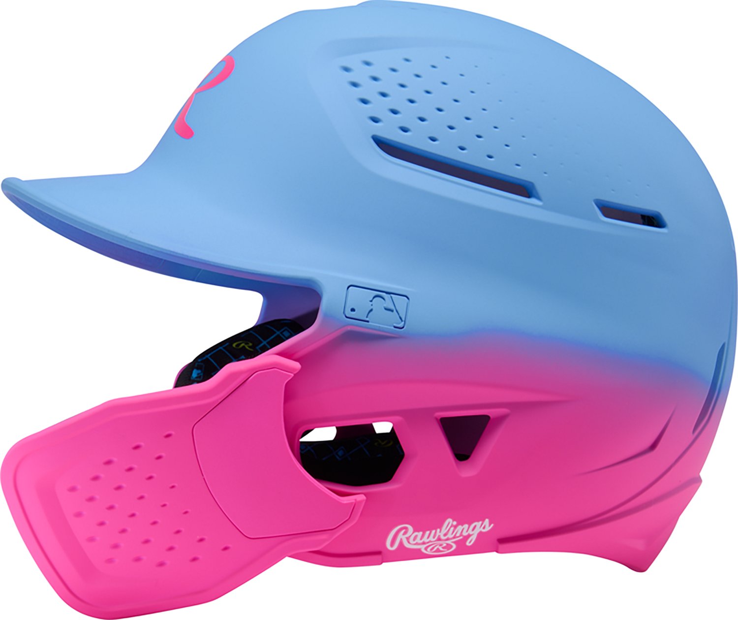 Rawlings Men's RX2 Reversible Jawguard Helmet - view number 5