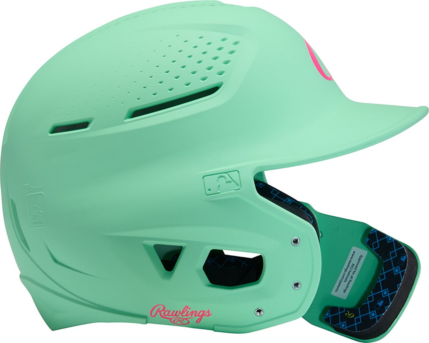 Rawlings Men's RX2 Reversible Jawguard Helmet - view number 3