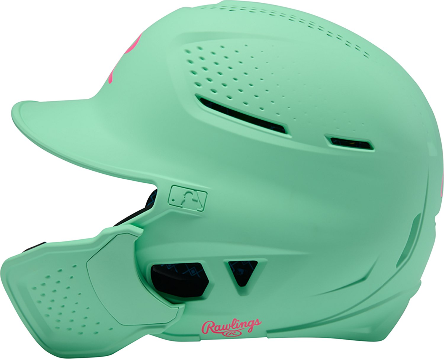 Rawlings Men's RX2 Reversible Jawguard Helmet - view number 5