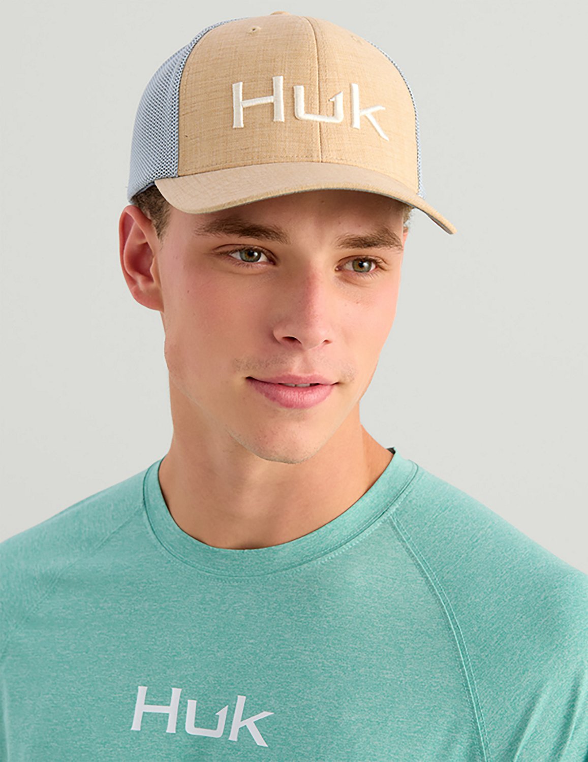 Huk Men's Airweight Long Sleeve Crew Shirt - view number 3
