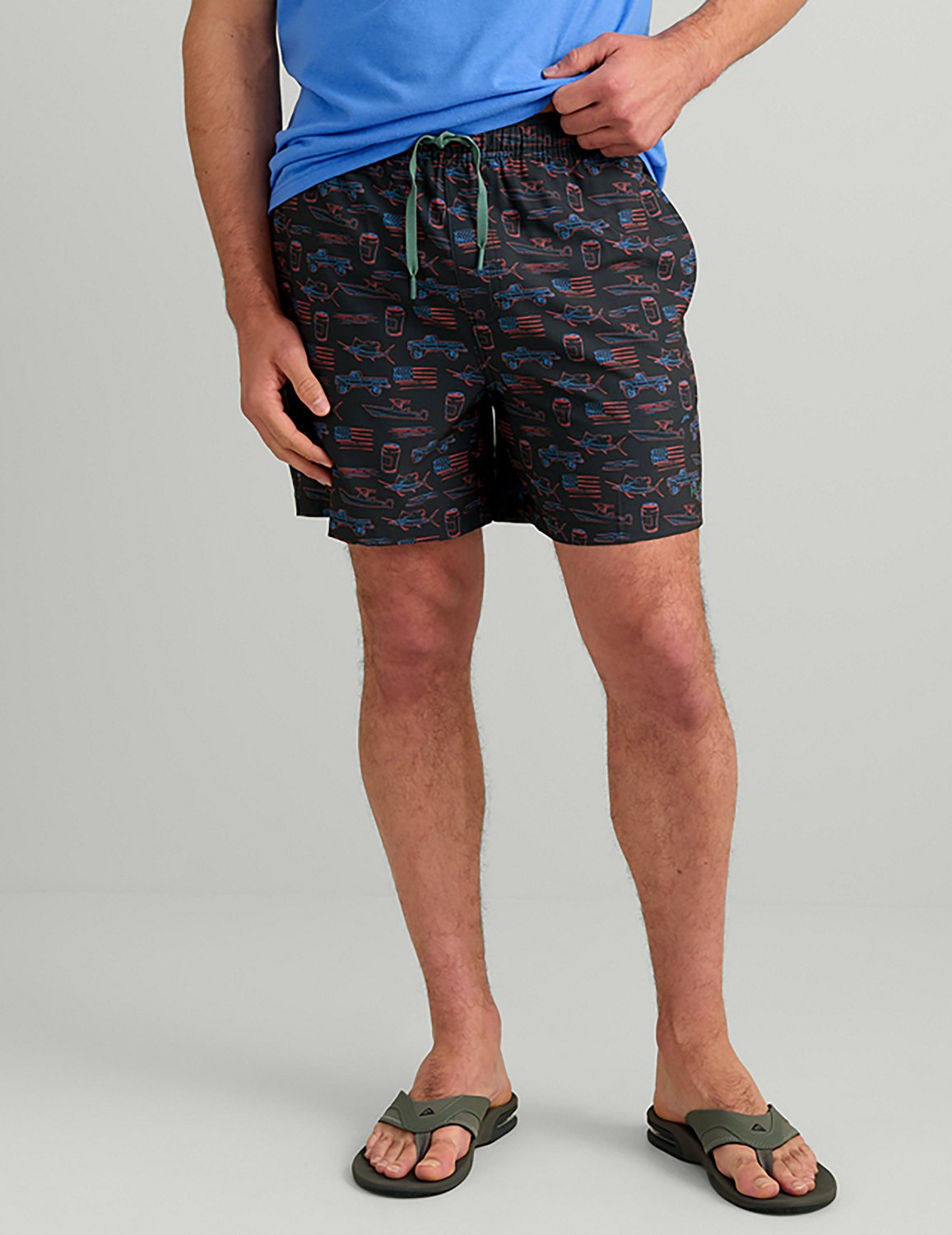Huk Men's KC Scott© Pursuit Volley Swim Shorts - view number 4