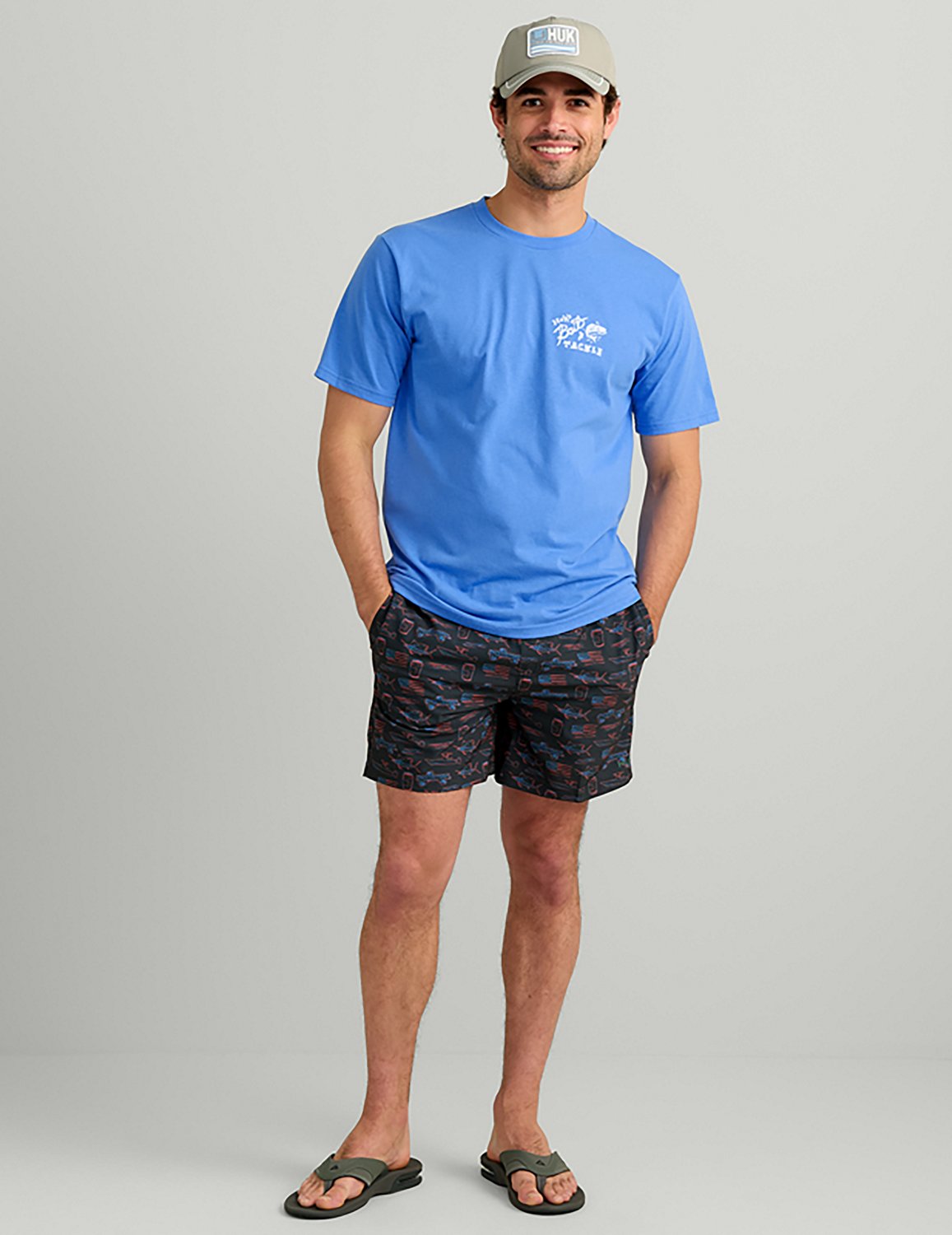 Huk Men's KC Scott© Pursuit Volley Swim Shorts - view number 6