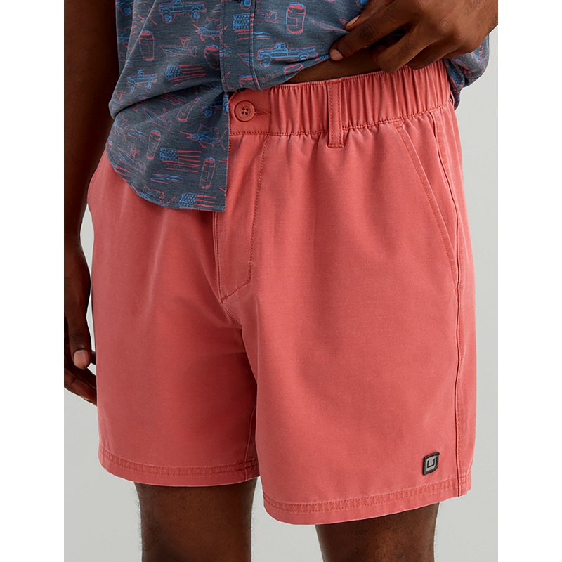 Huk Shoreside Performance Shorts - Mineral Red