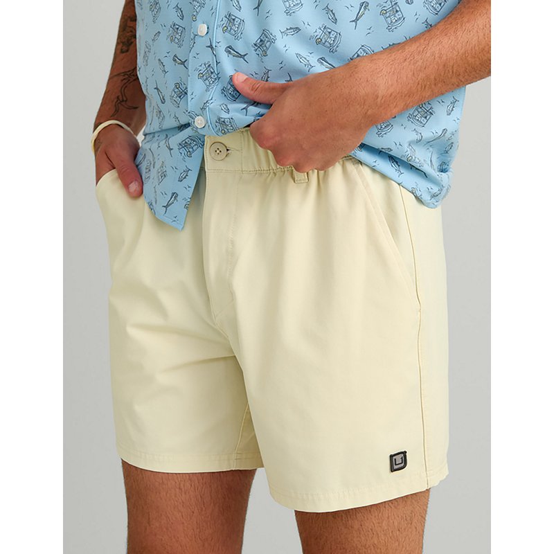 Huk Shoreside Performance Shorts - Silver Birch