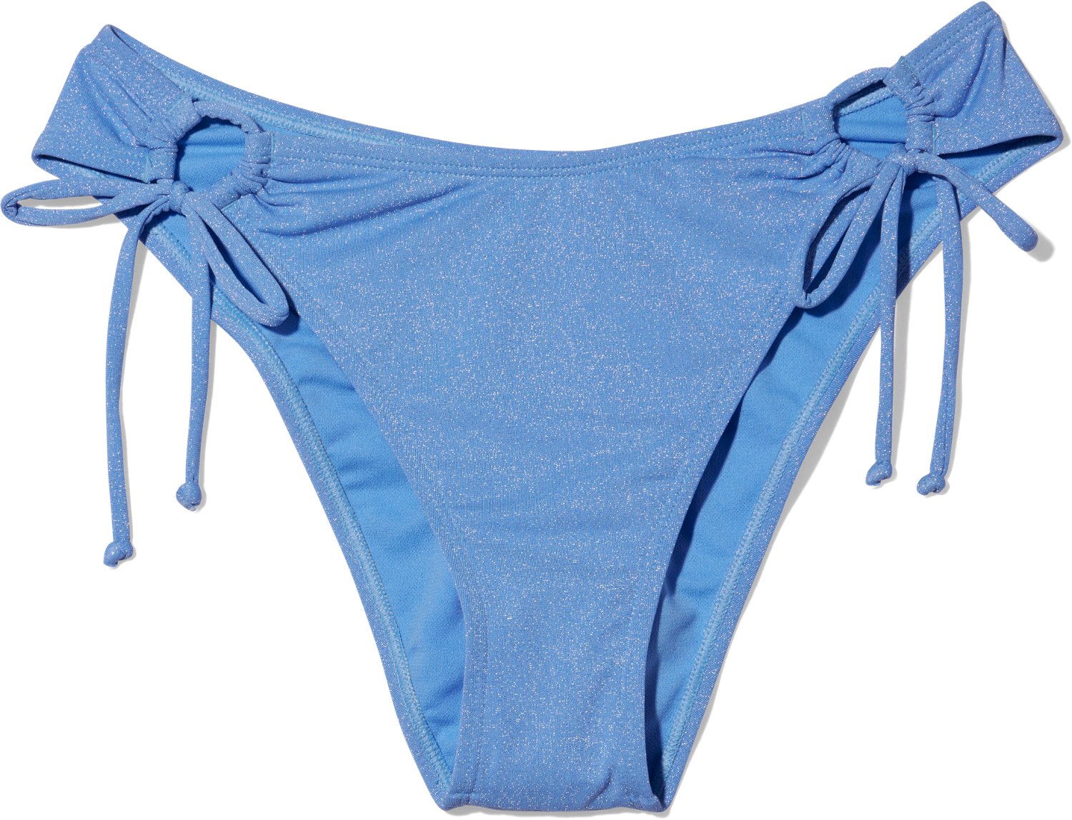 O'Rageous Juniors' Solid Lurex Looped Side Swim Bottoms