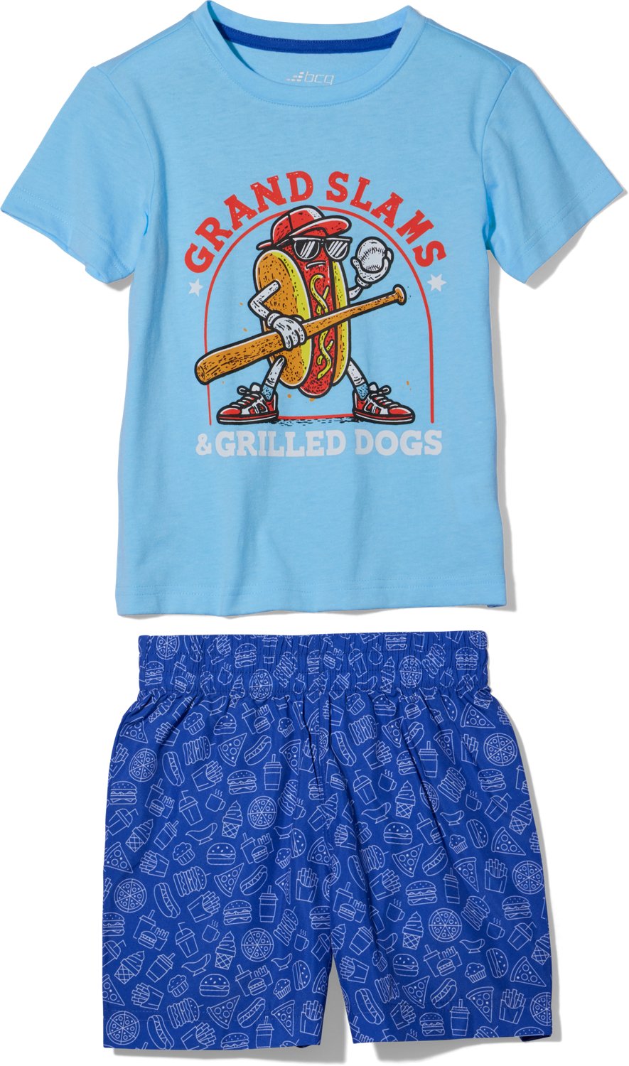 BCG Toddler Boys' Grilled Dogs Shorts Set